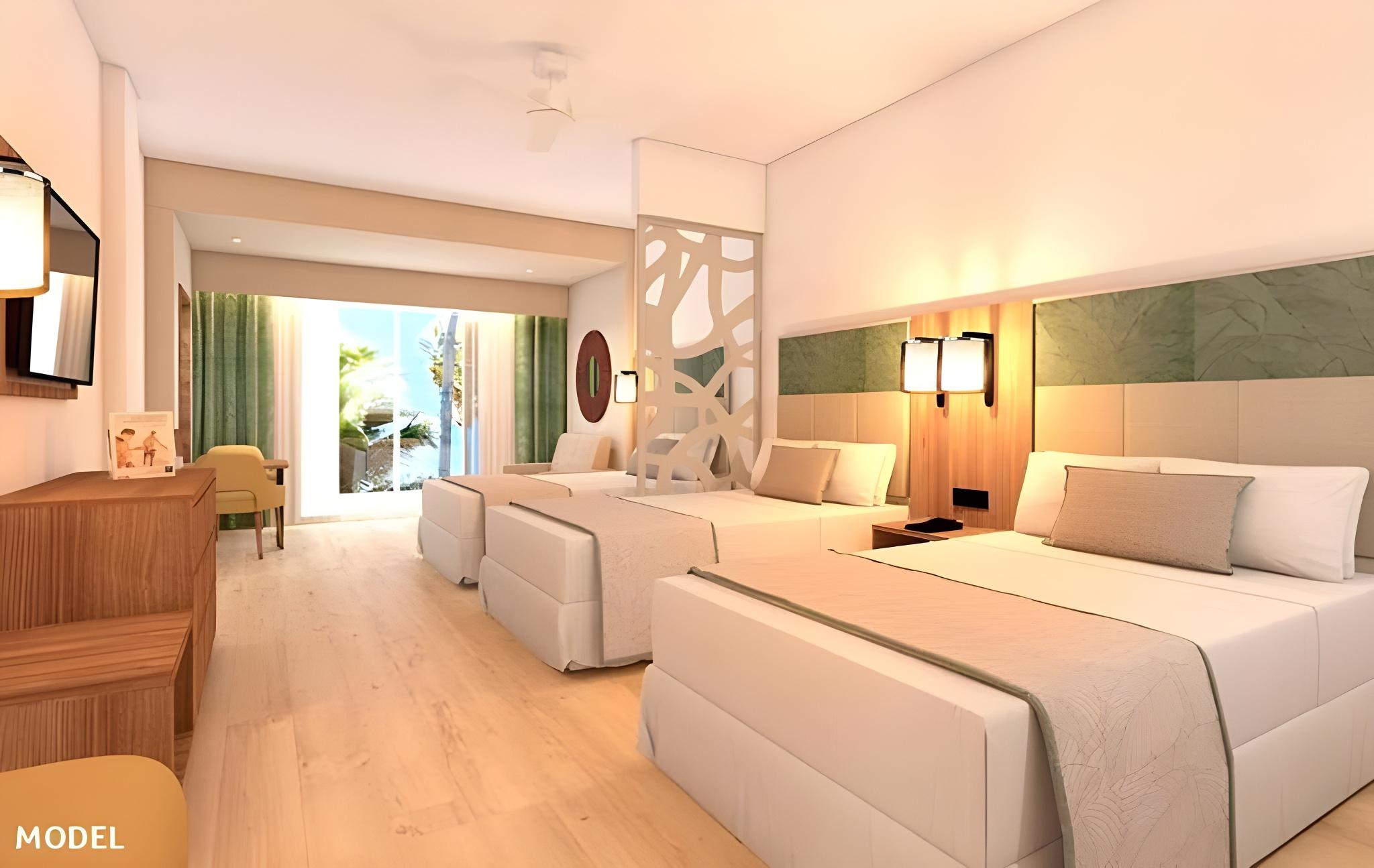 2 Bedrooms, Junior Suite, Family, Tropical View