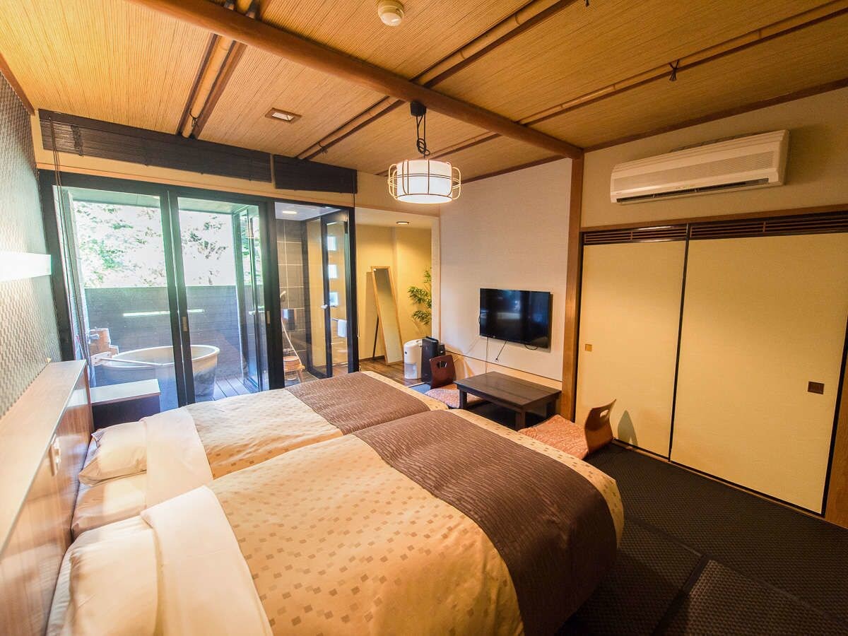 Superior, Twin Beds, Outdoor Bath, Smoking