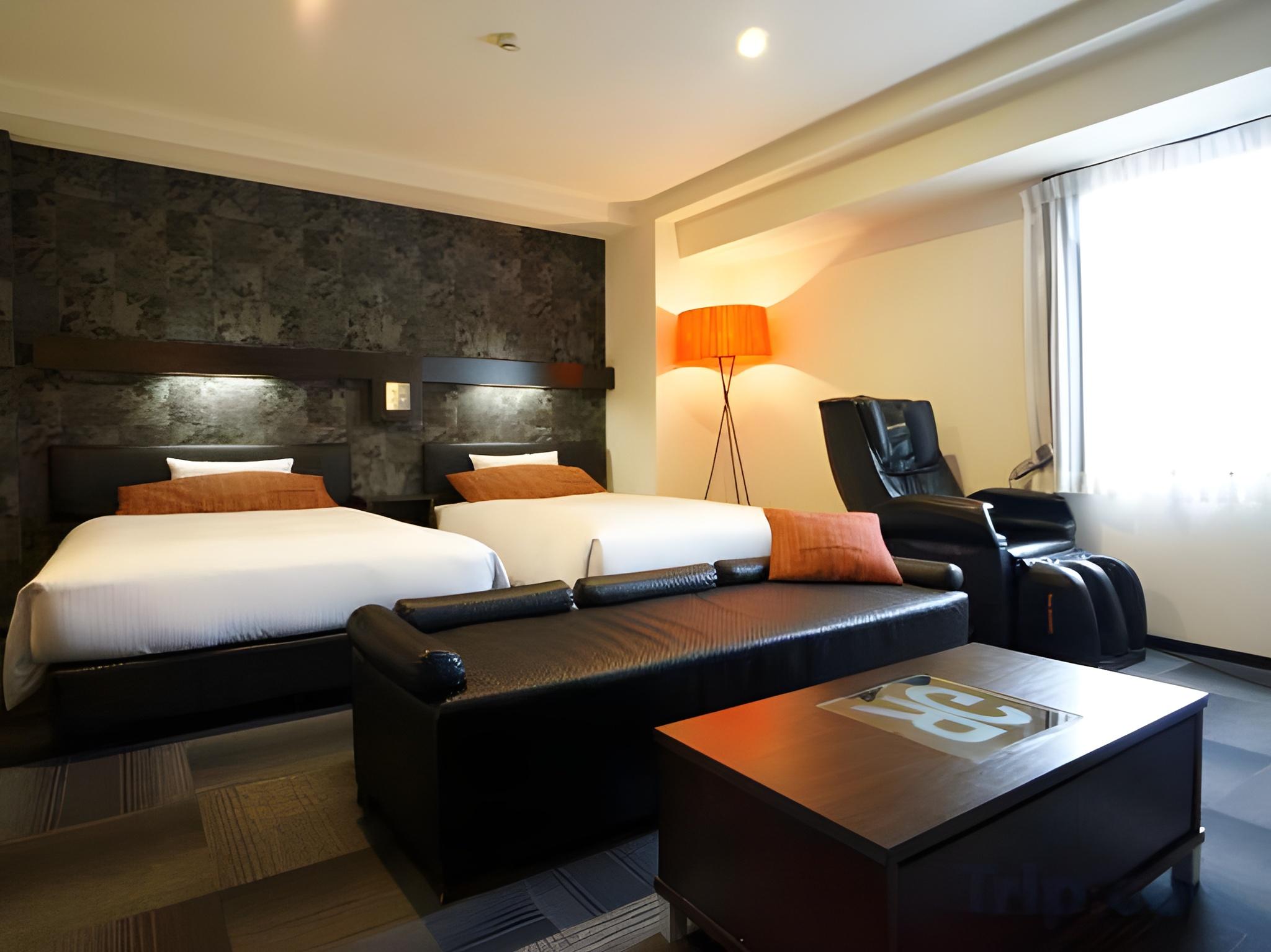 Semi Room, 2 Semi Double Beds, Smoking