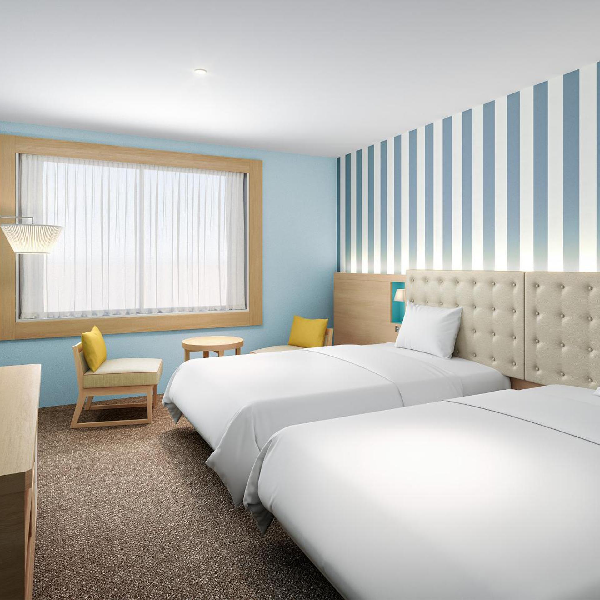Renovated, Superior, Twin Beds