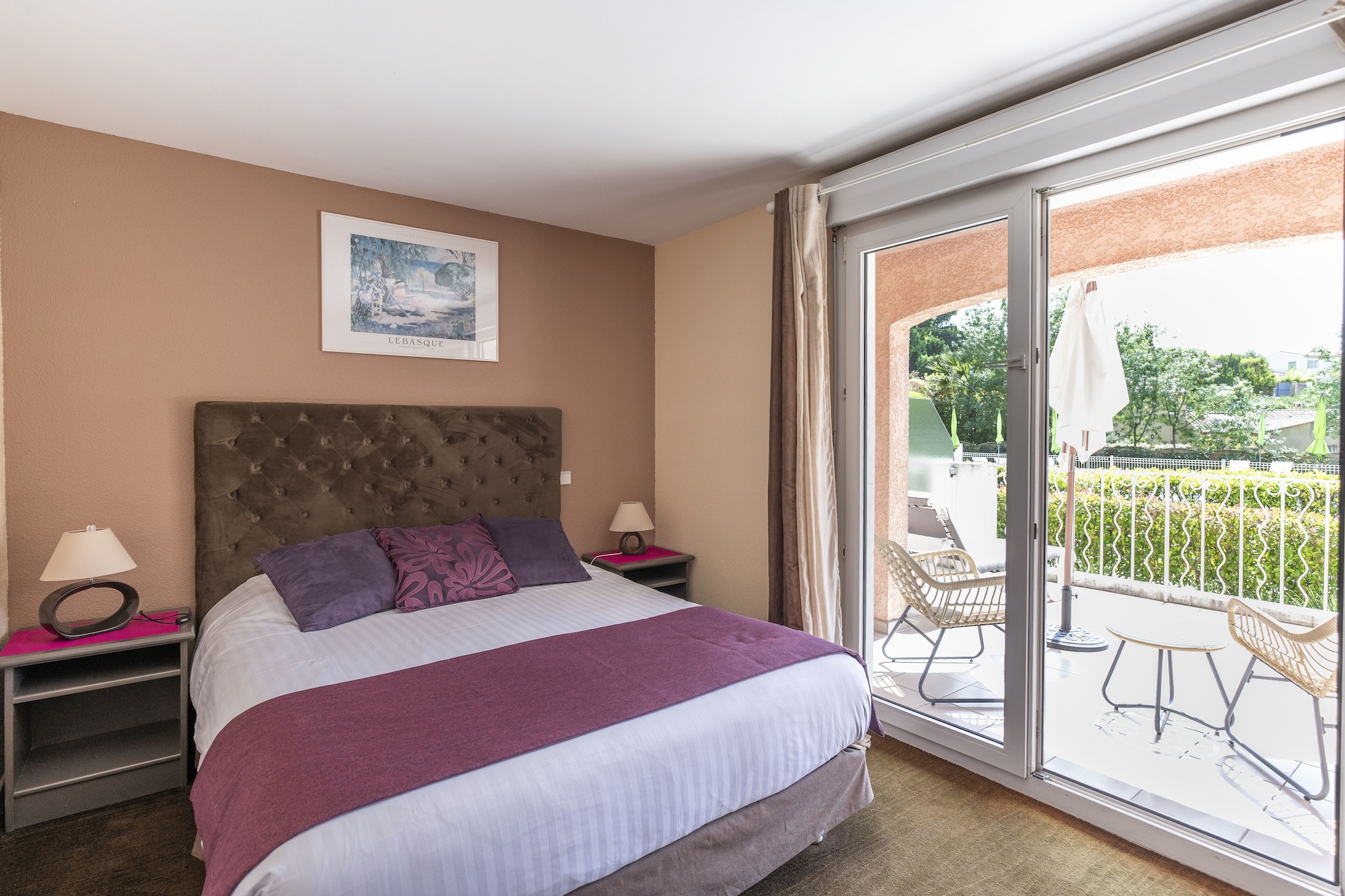 غرفة كومفورت بسرير مزدوج، Les Bastides St. Paul 4/10