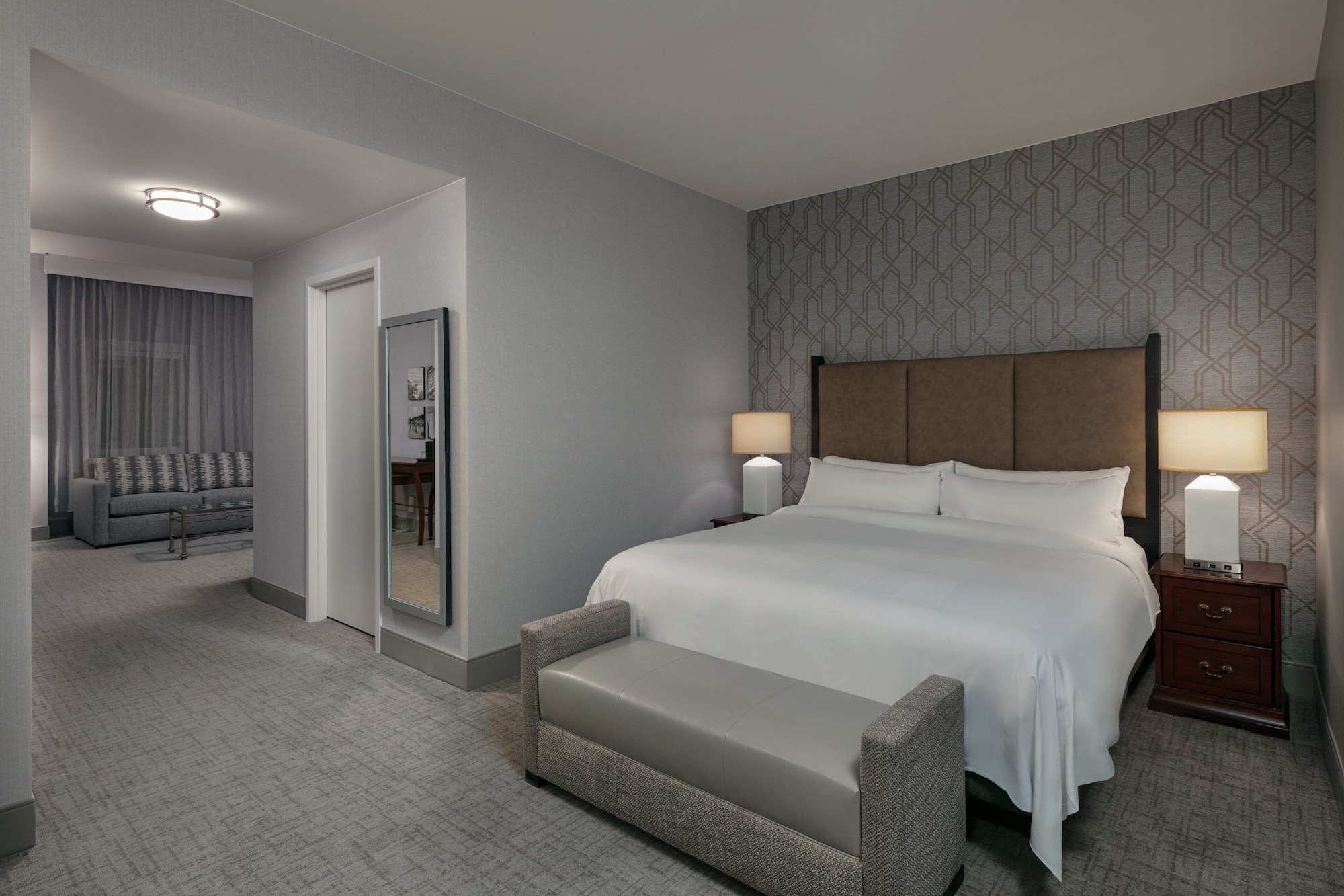 Tower, Junior Suite, King Bed, Sofa