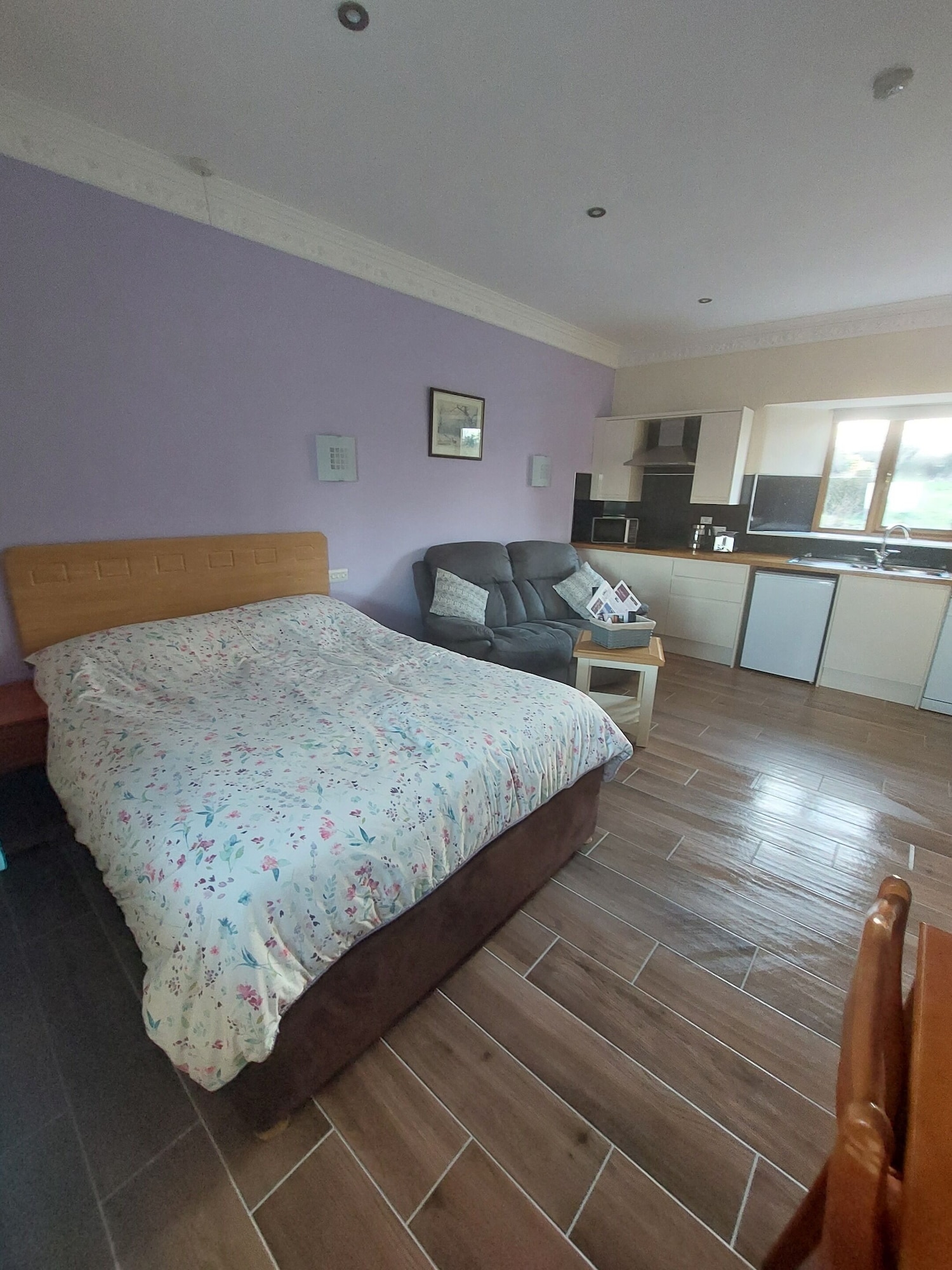 استوديو بسرير كينج لذوي الإعاقة، Padley Farm B&B 2/9