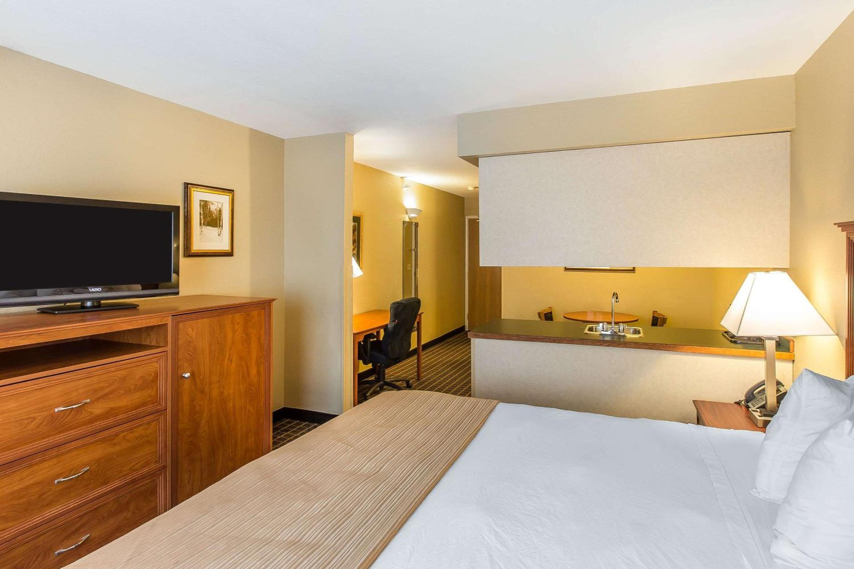 Efficiency, Suite, King Bed, Sofa