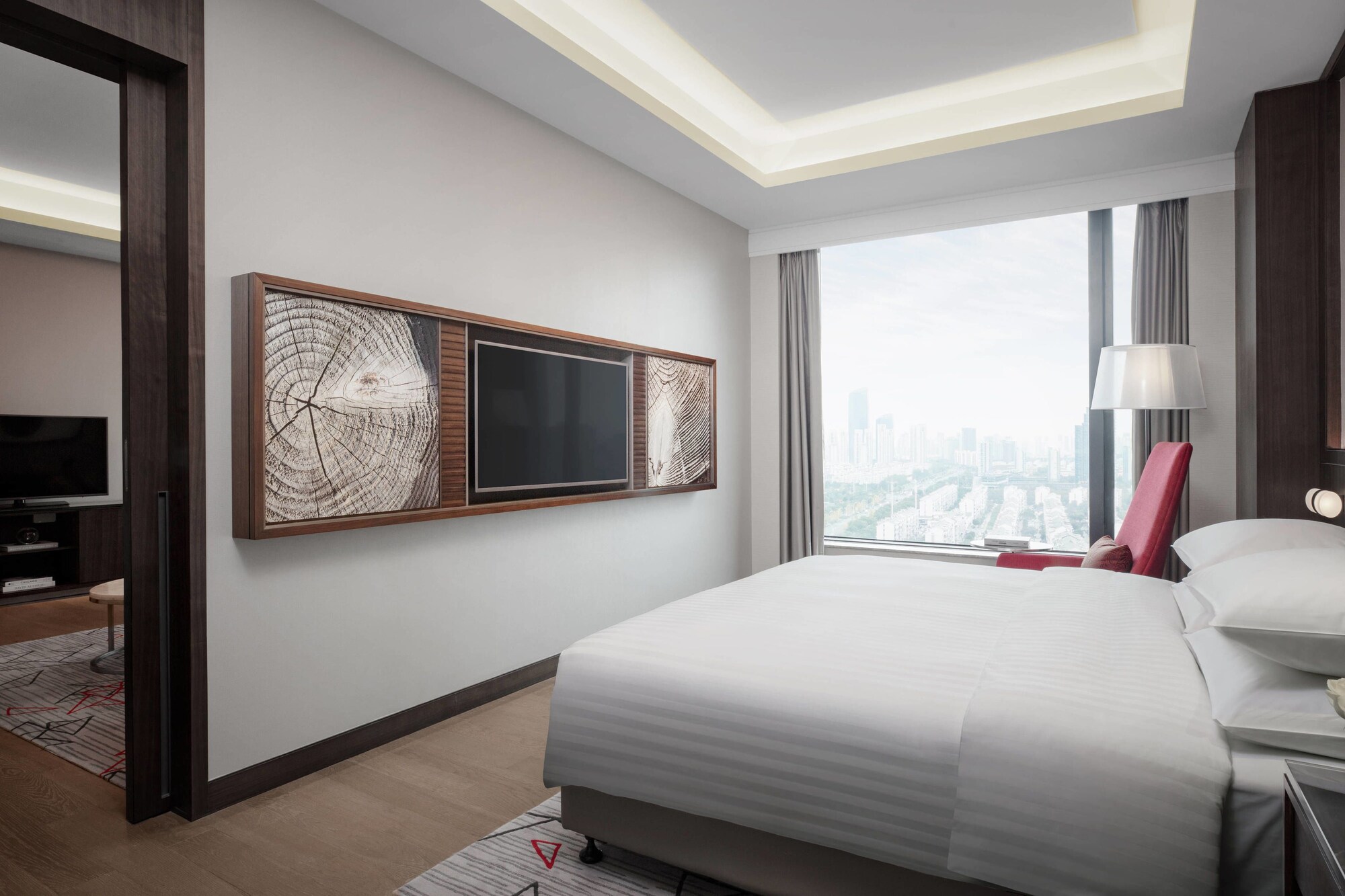 جناح تنفيذي بسرير كينج، Courtyard by Marriott Suzhou Mudu 2/5