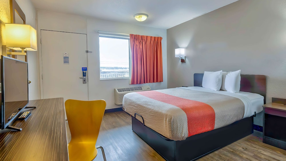 غرفة ديلوكس بسرير كوين، Motel6 Santa Rosa NM 2/7