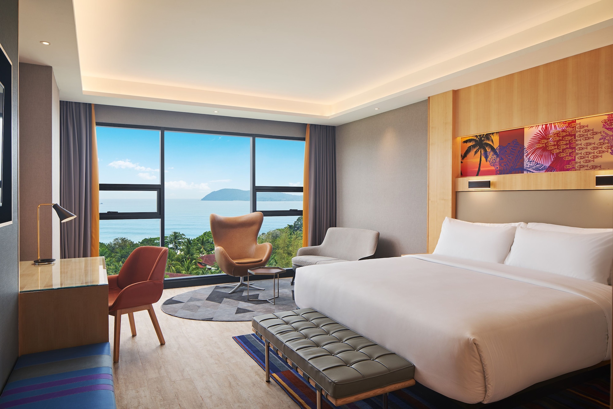 ROOM, KING BED, SEA VIEW, BALCONY