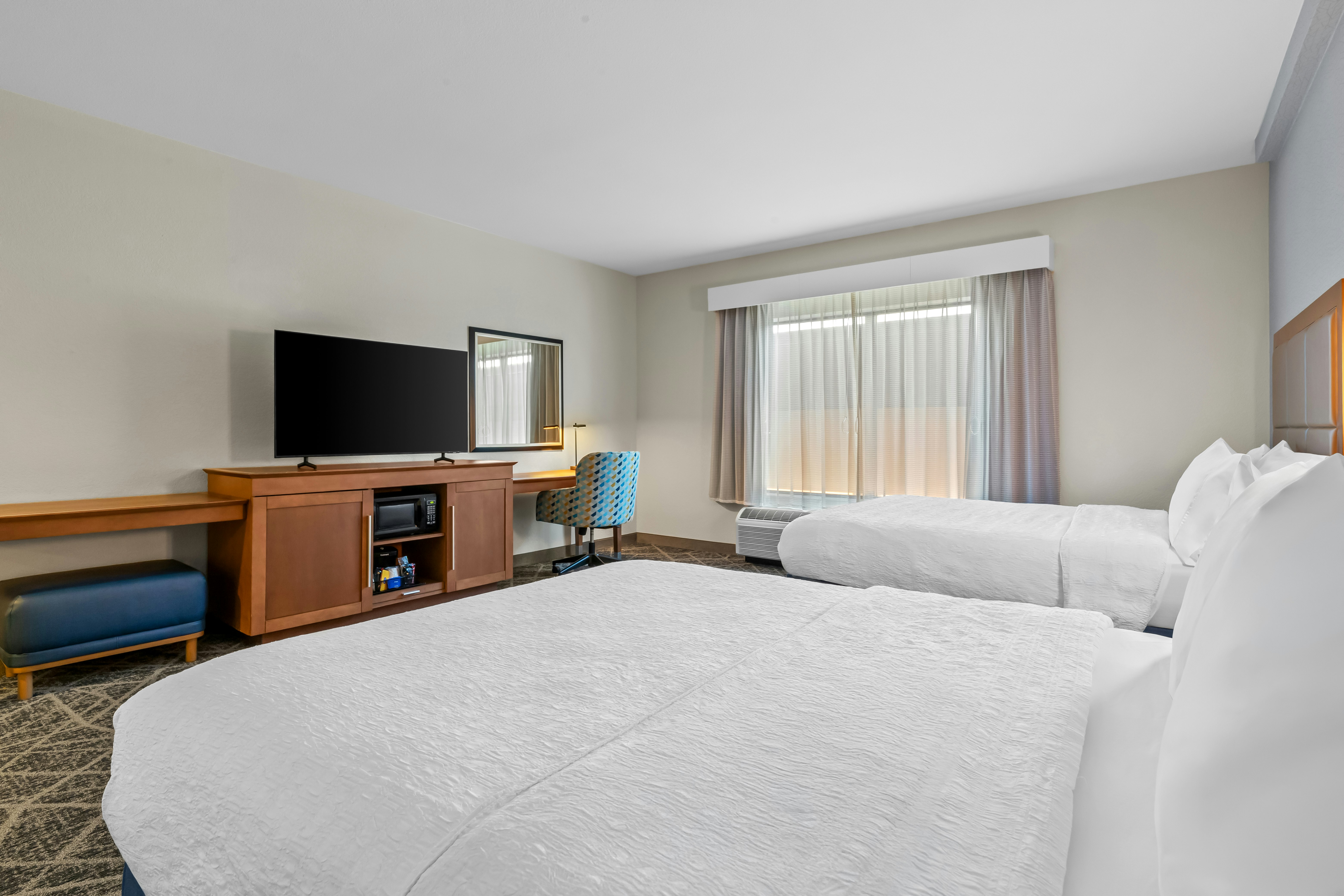 غرفة بسريرين كوين لذوي الإعاقة، Hampton Inn and Suites Claremore Ok 5/8