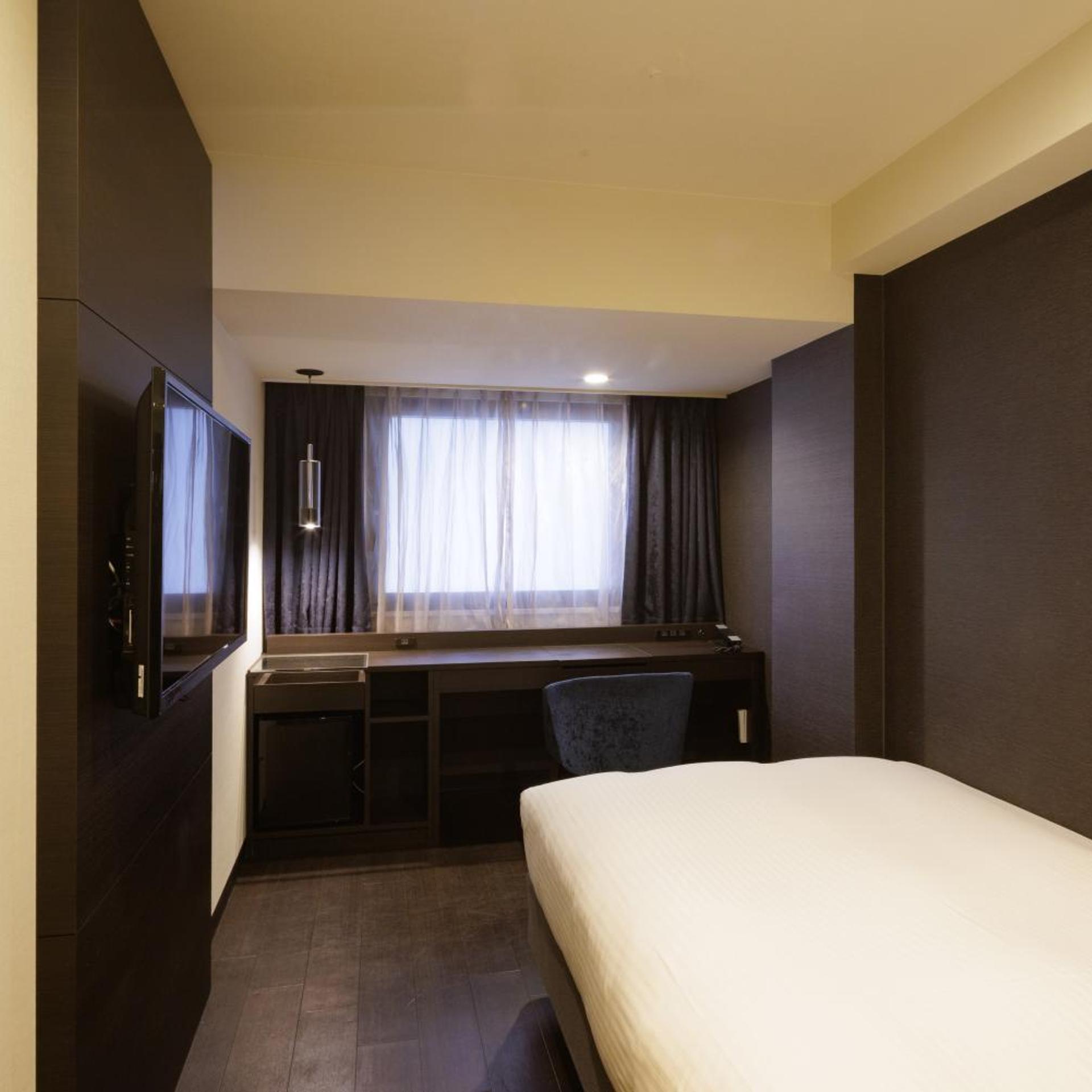 غرفة اقتصادية بسرير مزدوج، HOTEL AMANEK Osaka Namba 3/5