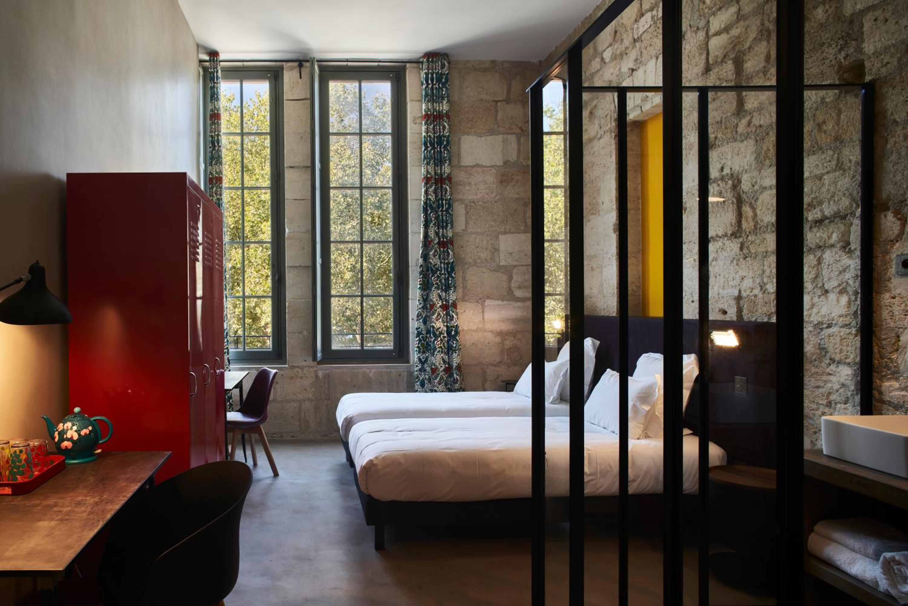 غرفة قياسية بسريرين منفصلين، Hotel La Zoologie 4/4