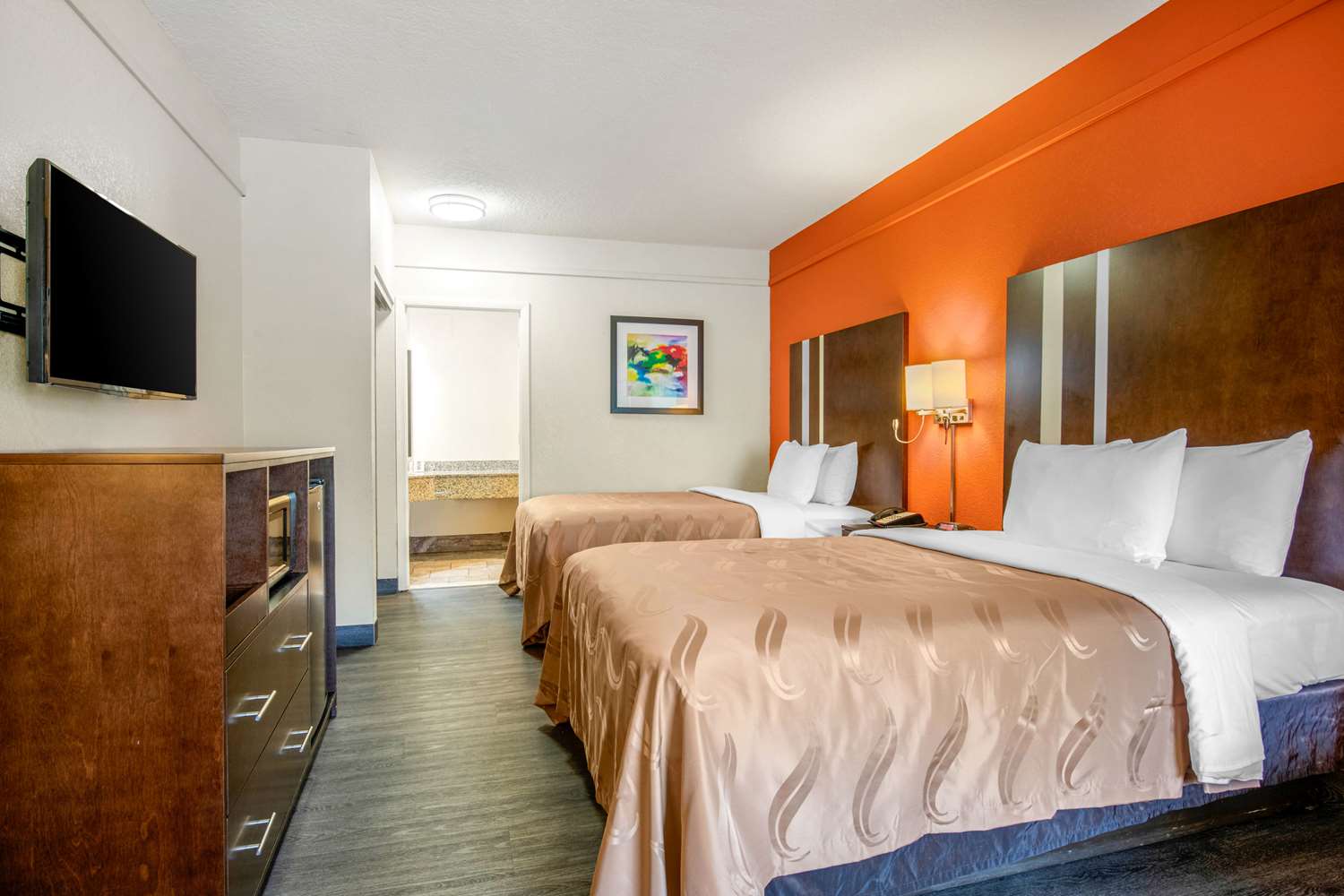 ROOM, 2 DOUBLE BEDS