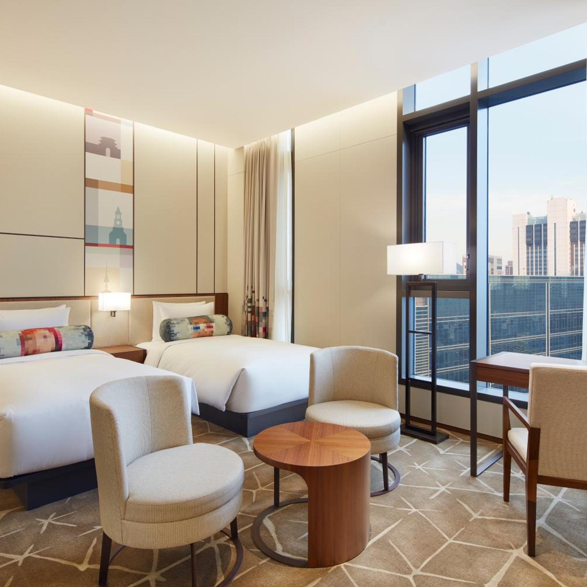 Urban, Guest Room, Twin Beds, Large