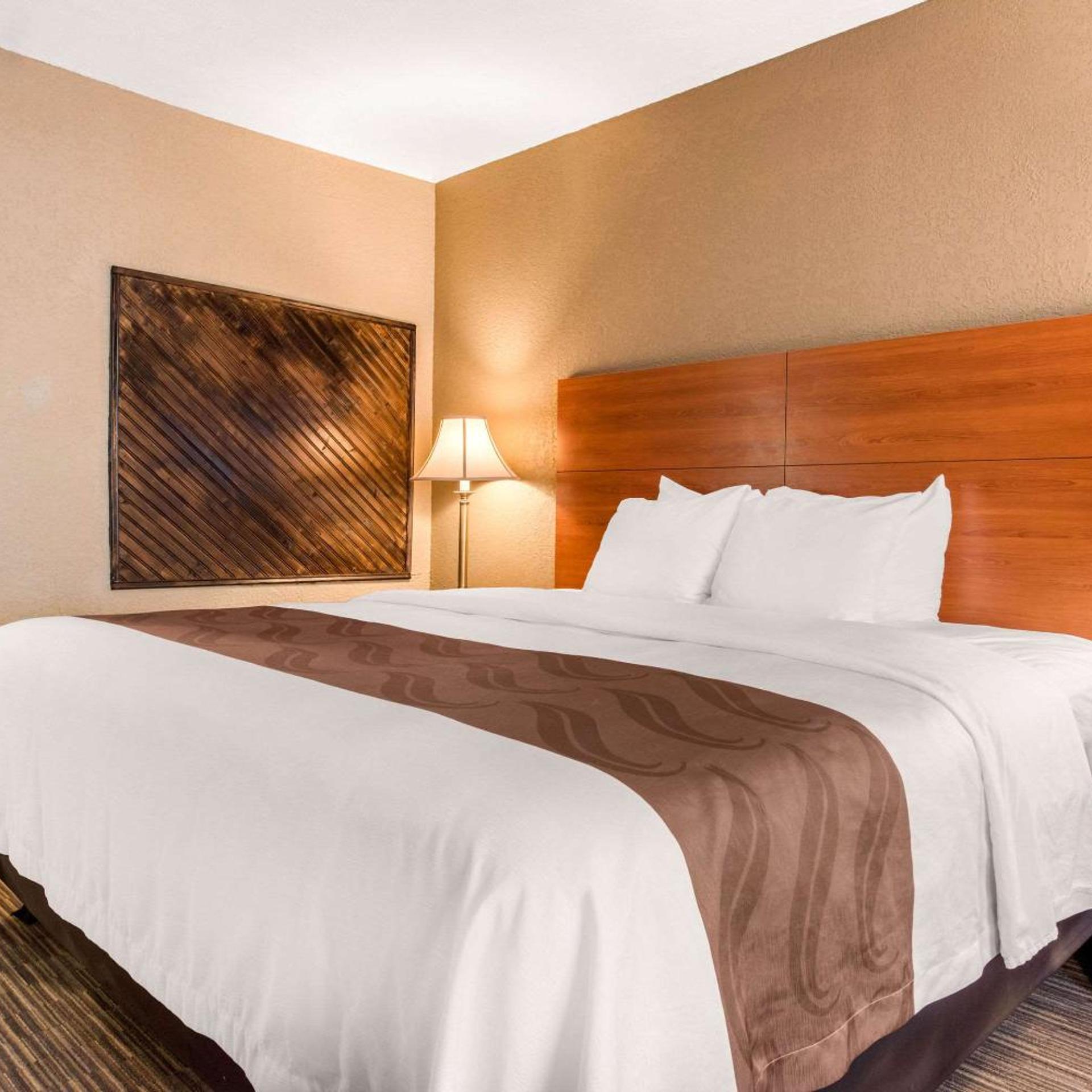 جناح بسرير كينج مع أريكة بحوض جاكوزي، Quality Inn & Suites New Castle 2/6