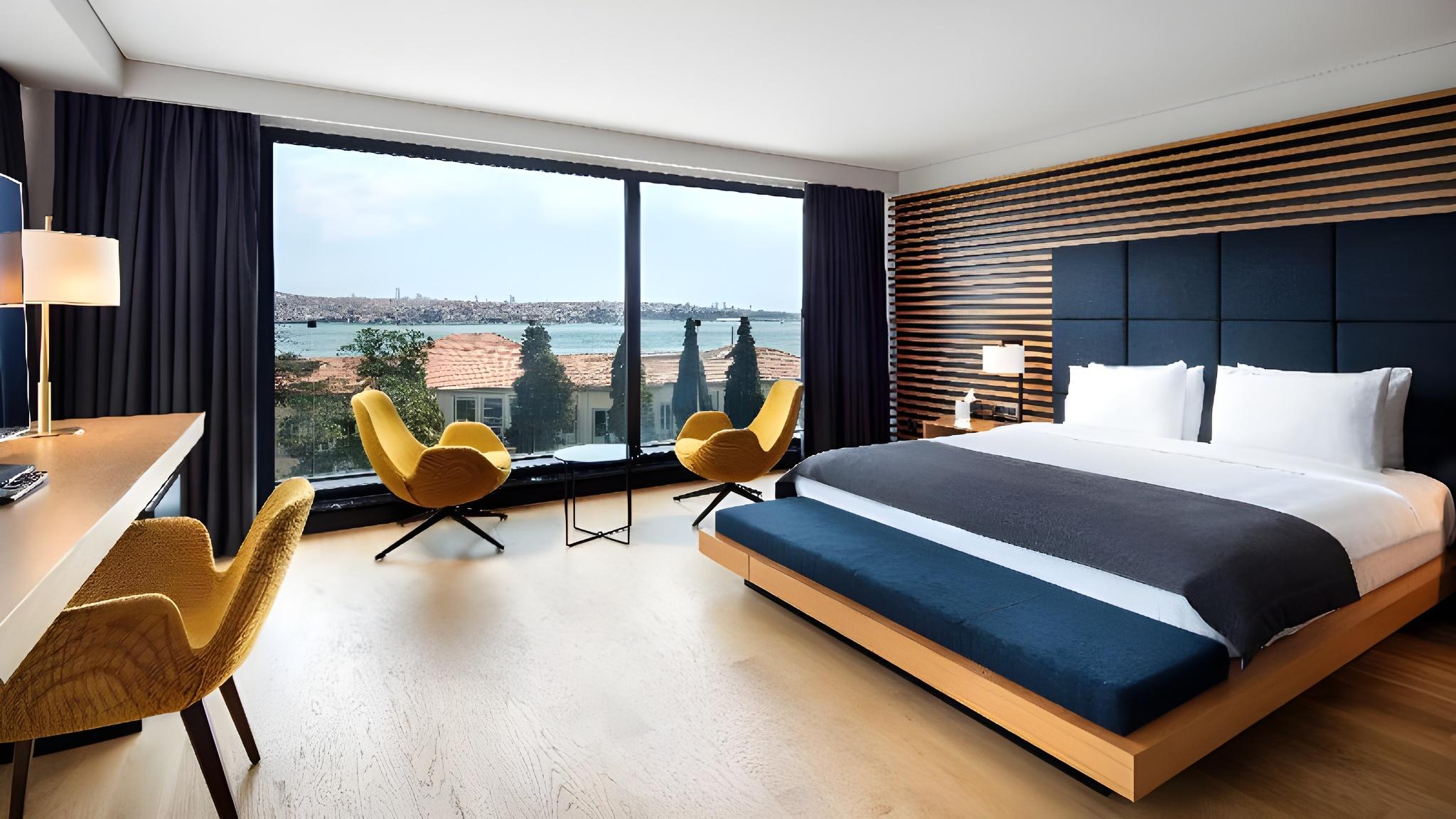 Junior Suite, Single Bed, Bosphorus View