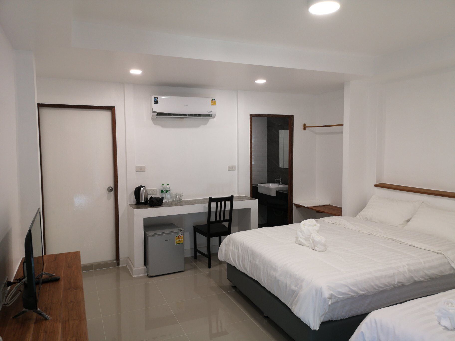 غرفة ثلاثية بسرير كوين وسرير فردي، Grand Sattahip Hotel 2/4