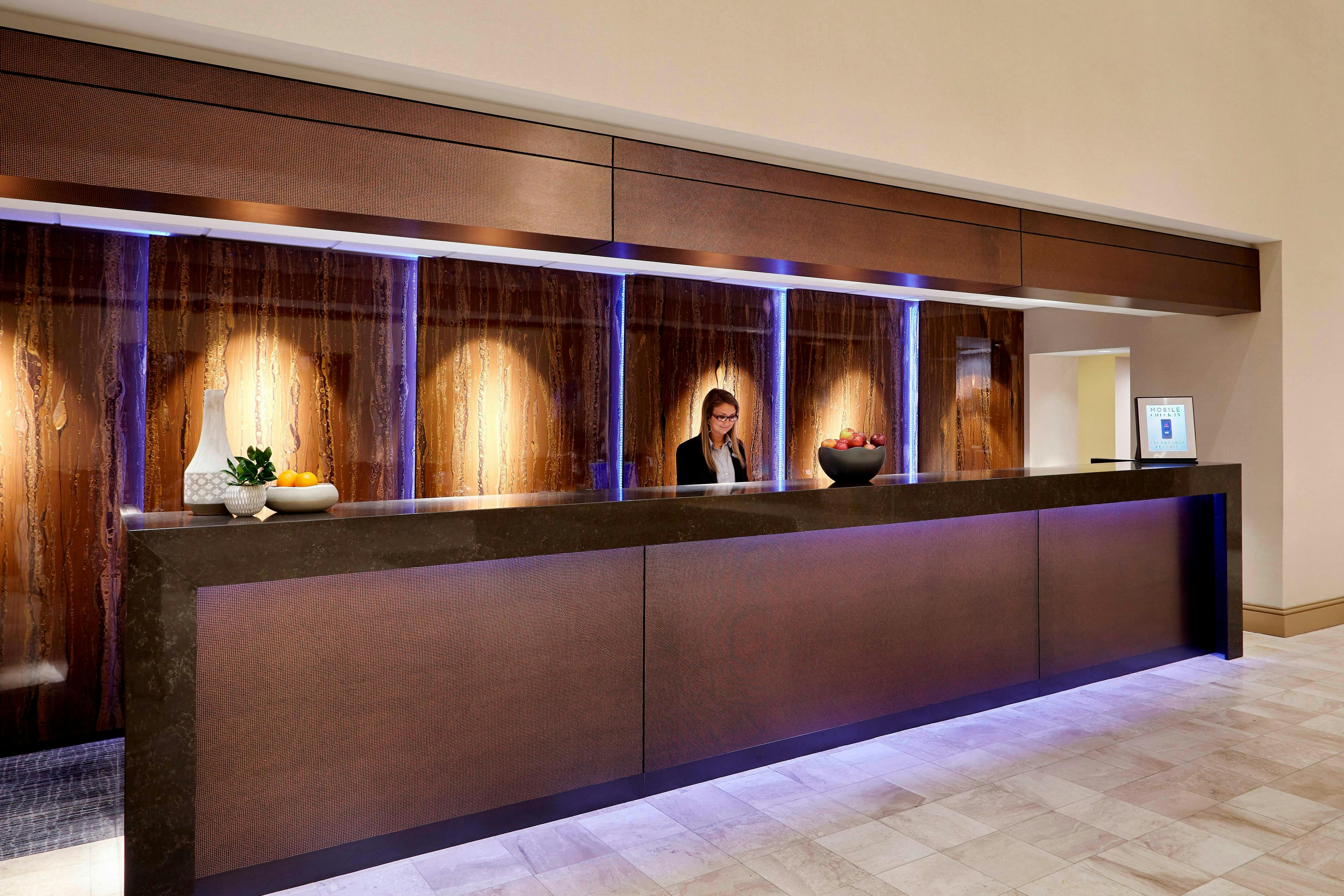 Lobby at MARRIOTT BIRMINGHAM AL, BIRMINGHAM - AL
