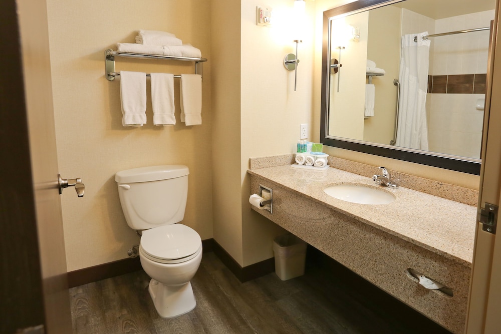 غرفة قياسية بسرير كينج مع أريكة، Holiday Inn Express Vernon 7/9