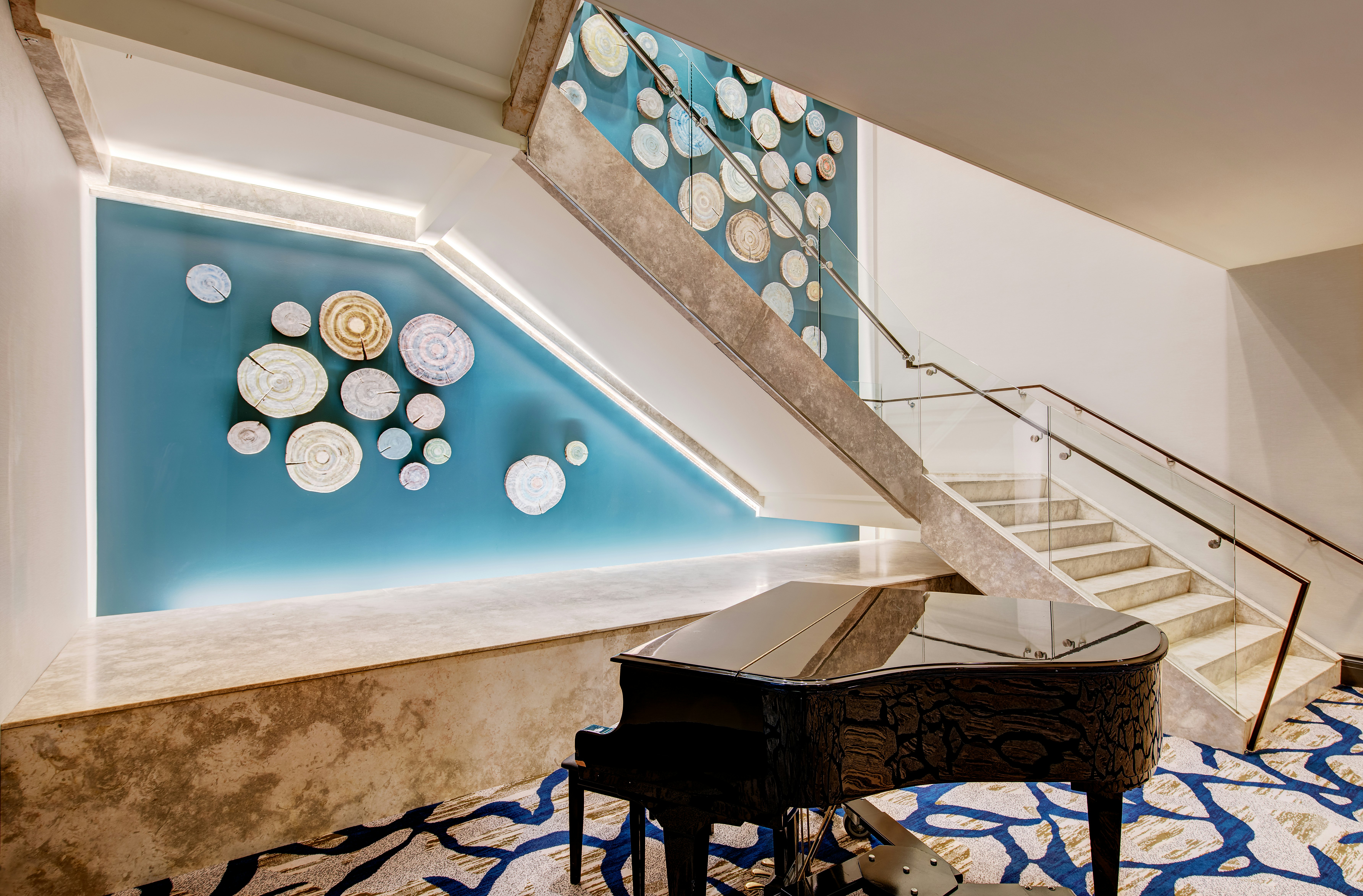 Lobby at Hilton Motif Seattle, SEATTLE - WA