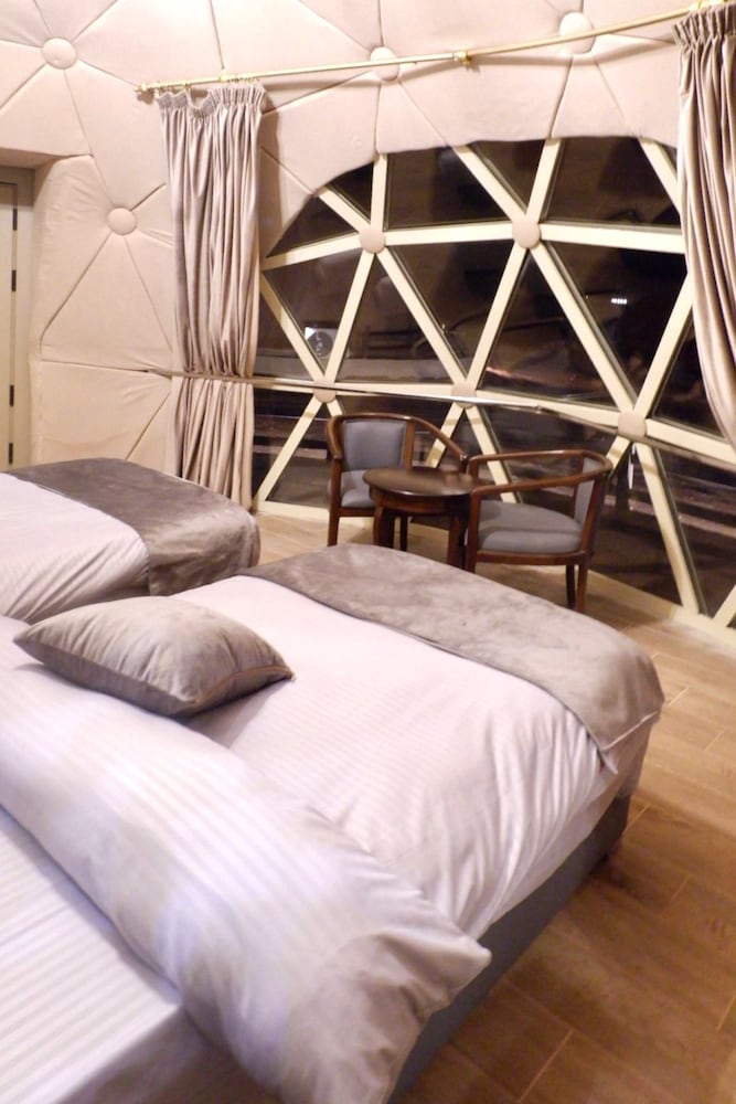 Panoramic, Basement, King Bed