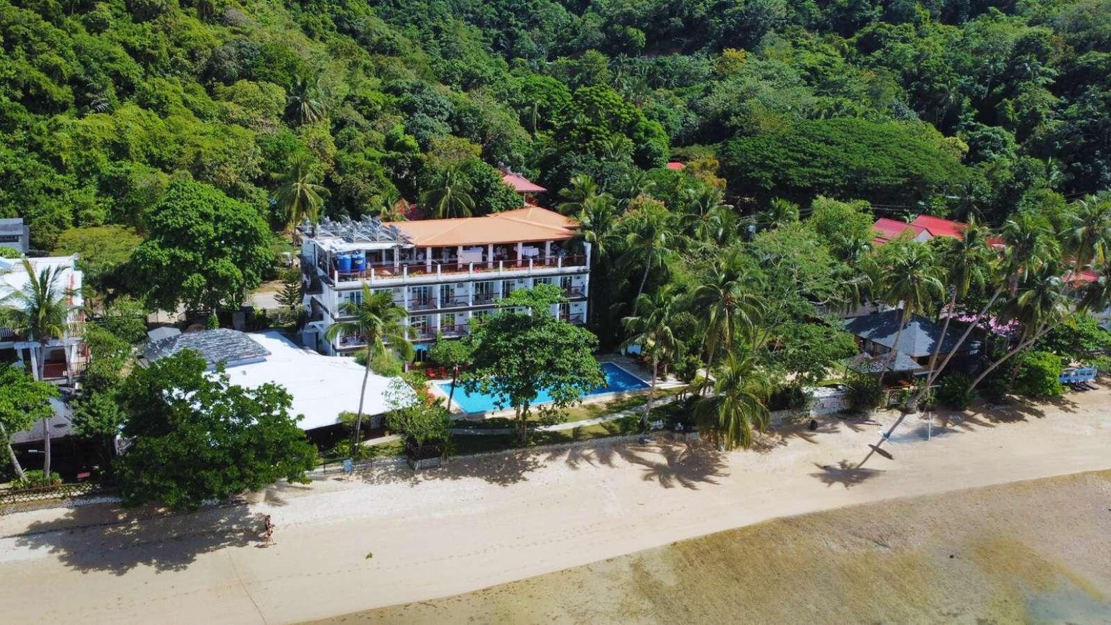 Family, 1 Single and 2 Queen Beds, Sea View