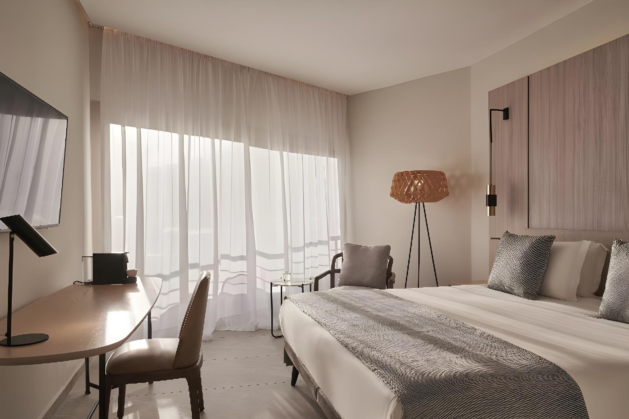 Room, Double or Twin Bed, Side Sea View