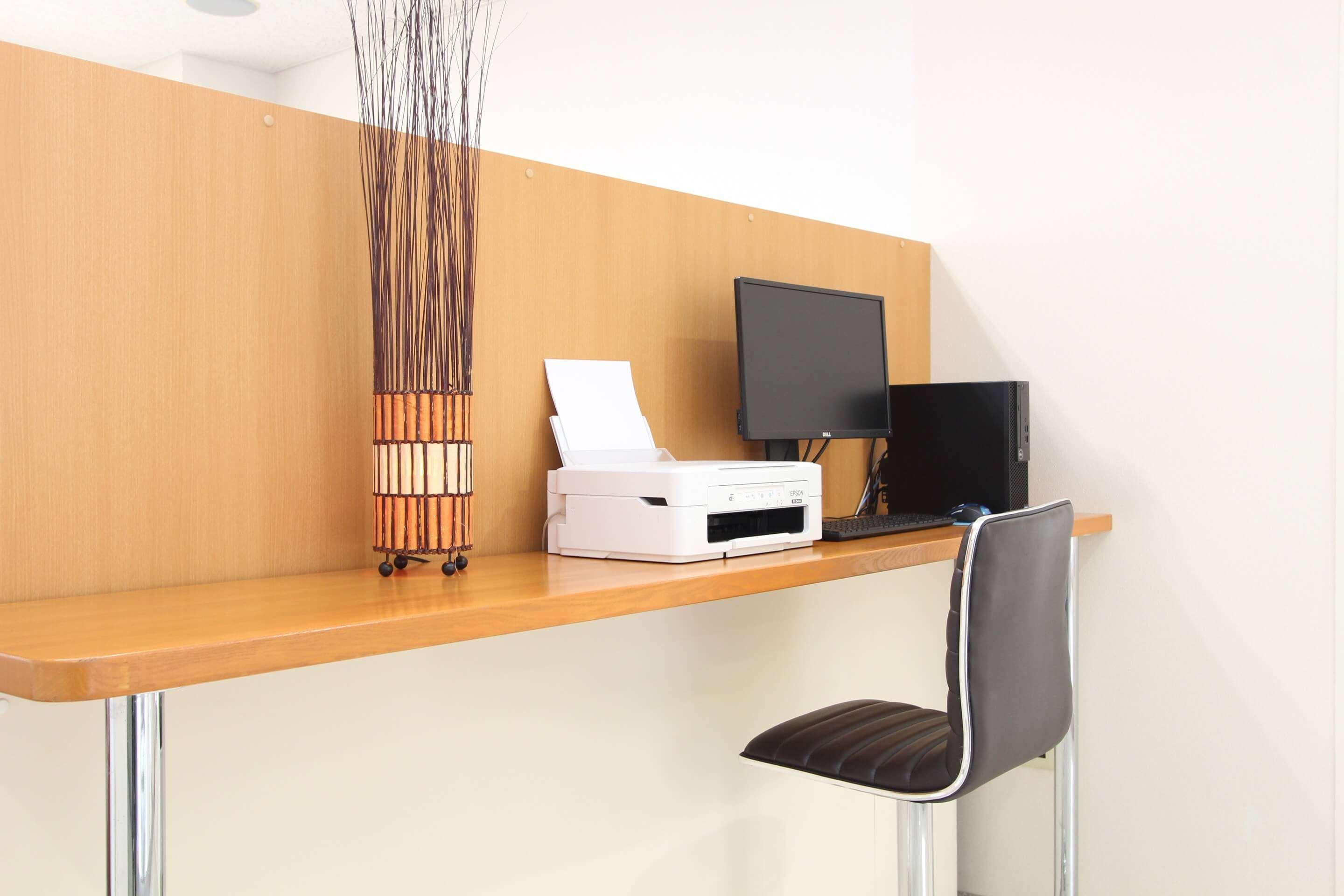 work area