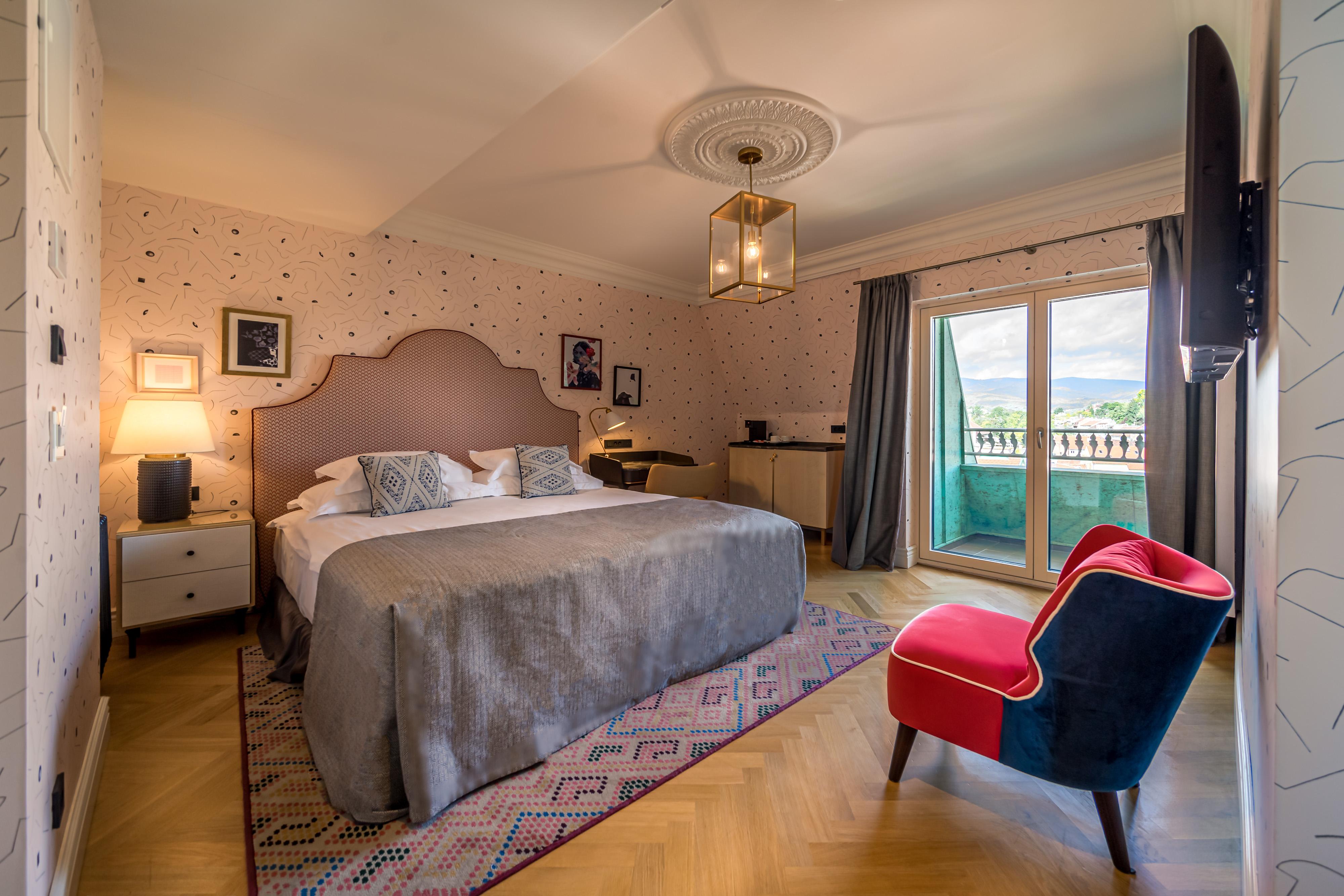 Superior, Double Bed, City View, French Balcony
