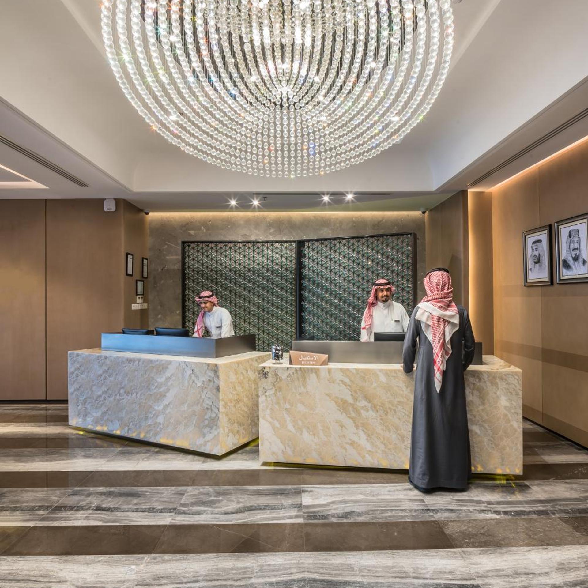 Lobby at Aber Al Munsiyah Riyadh, RIYADH