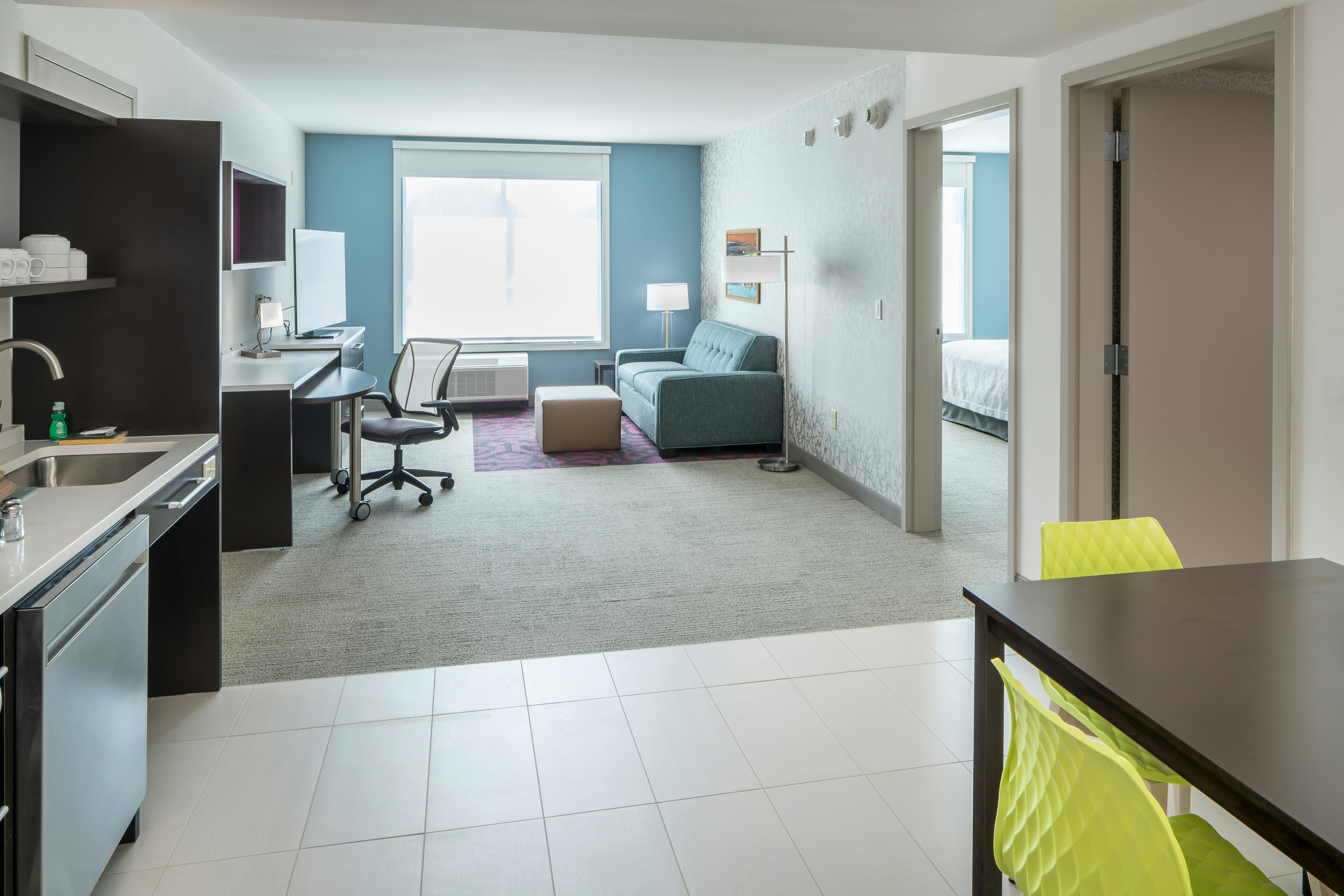 جناح بسرير كوين لذوي الإعاقة، Home2 Suites By Hilton Fort Worth Cultural District Tx 2/4