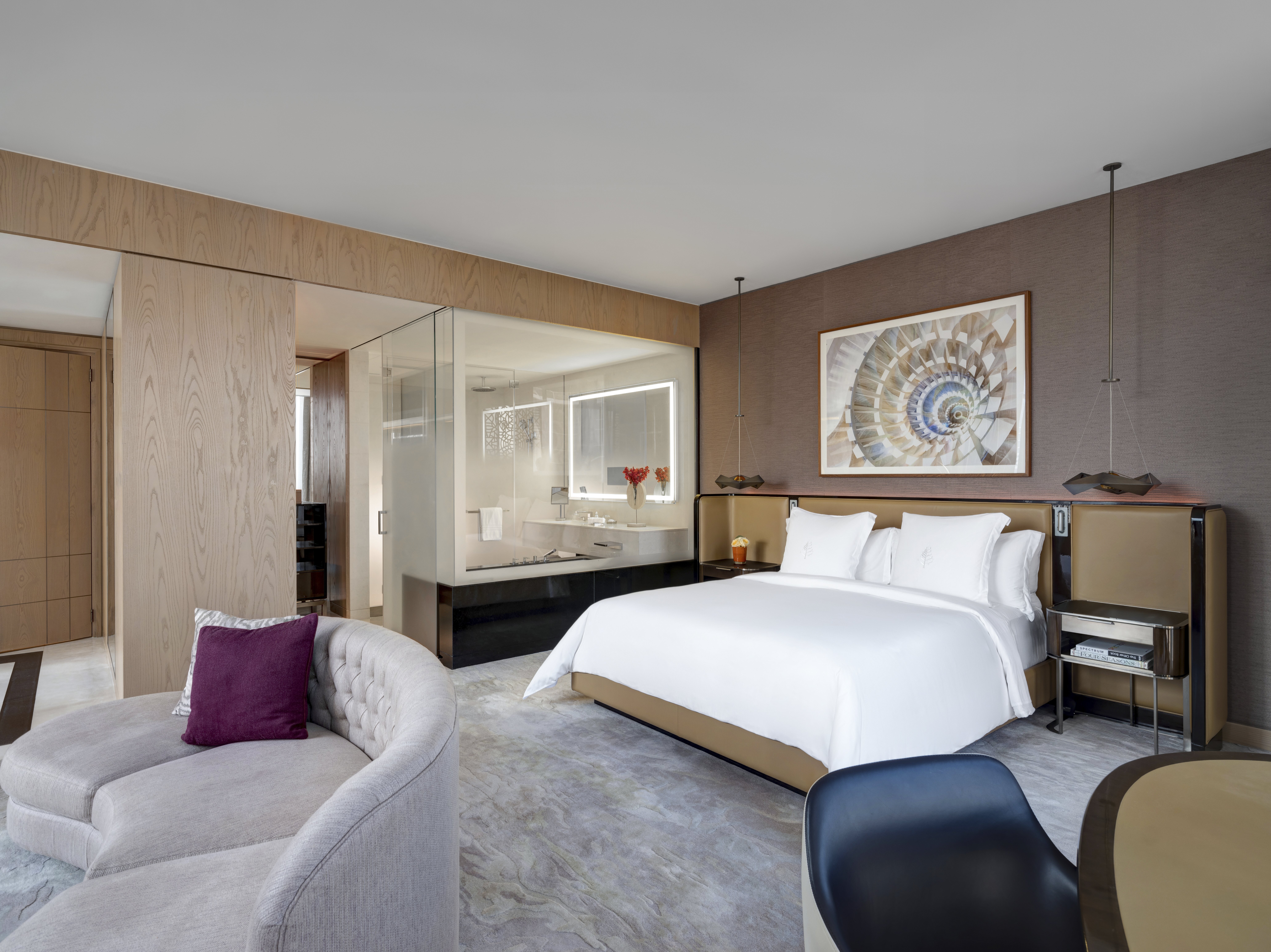 STUDIO, SUITE, KING BED, BURJ KHALIFA VIEW
