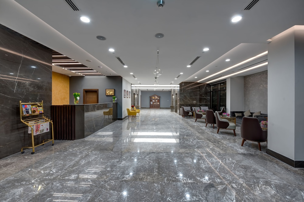 Lobby at Abar Hotel Apartment Dubai investment Park, DUBAI