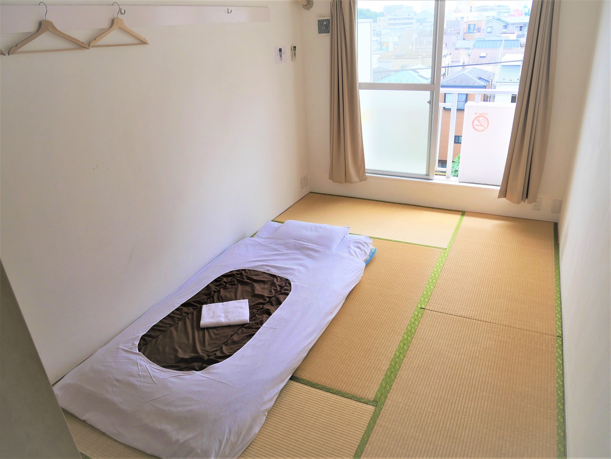 Japanese, Single, Futon Bed, Single Bed, Shared Bathroom، Sakura Hotel Nippori 2/7