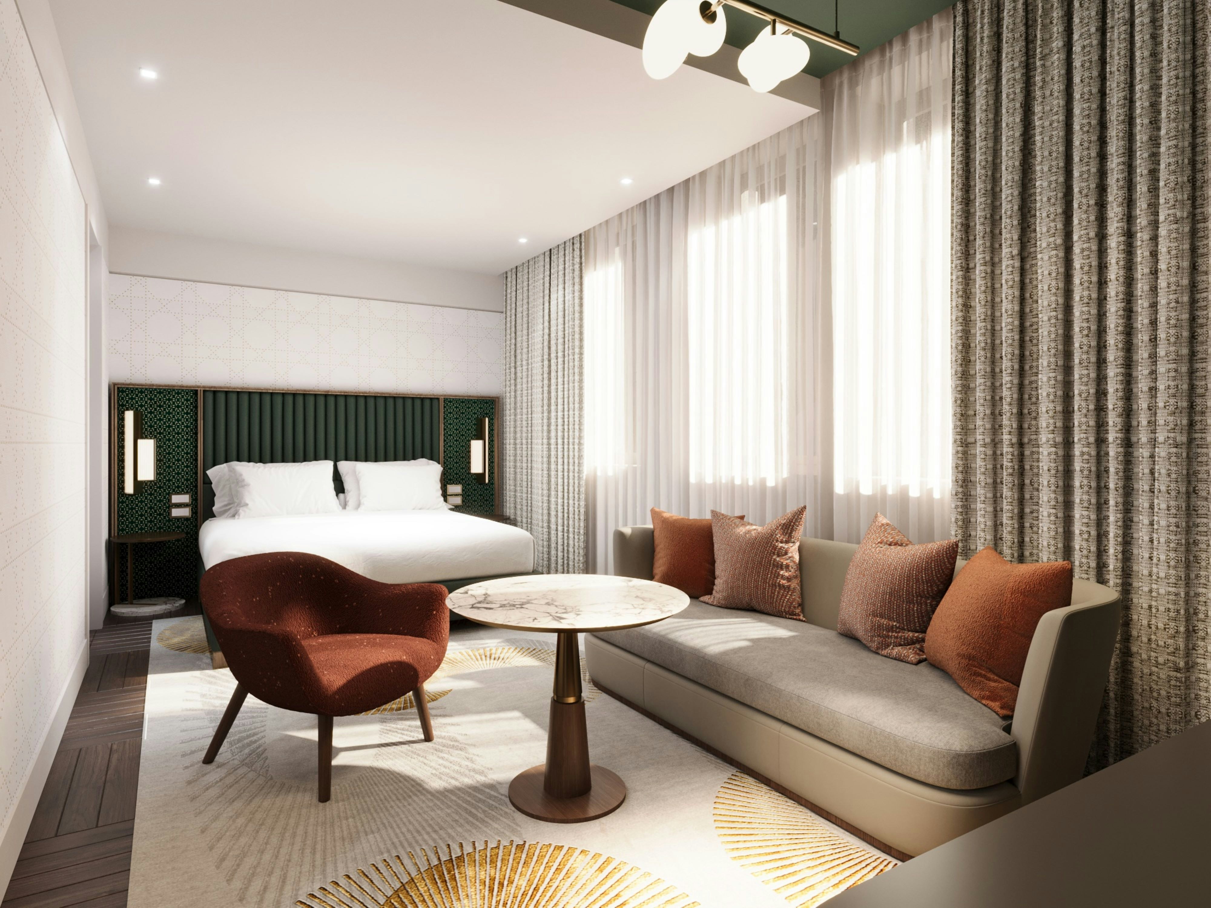 JUNIOR SUITE, DELUXE, KING BED