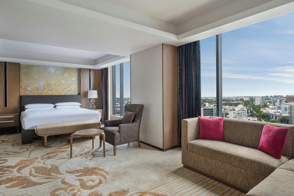جناح استوديو رئاسي بسرير كينج، BENGALURU MARRIOTT HOTEL WHITEFIELD 5/9
