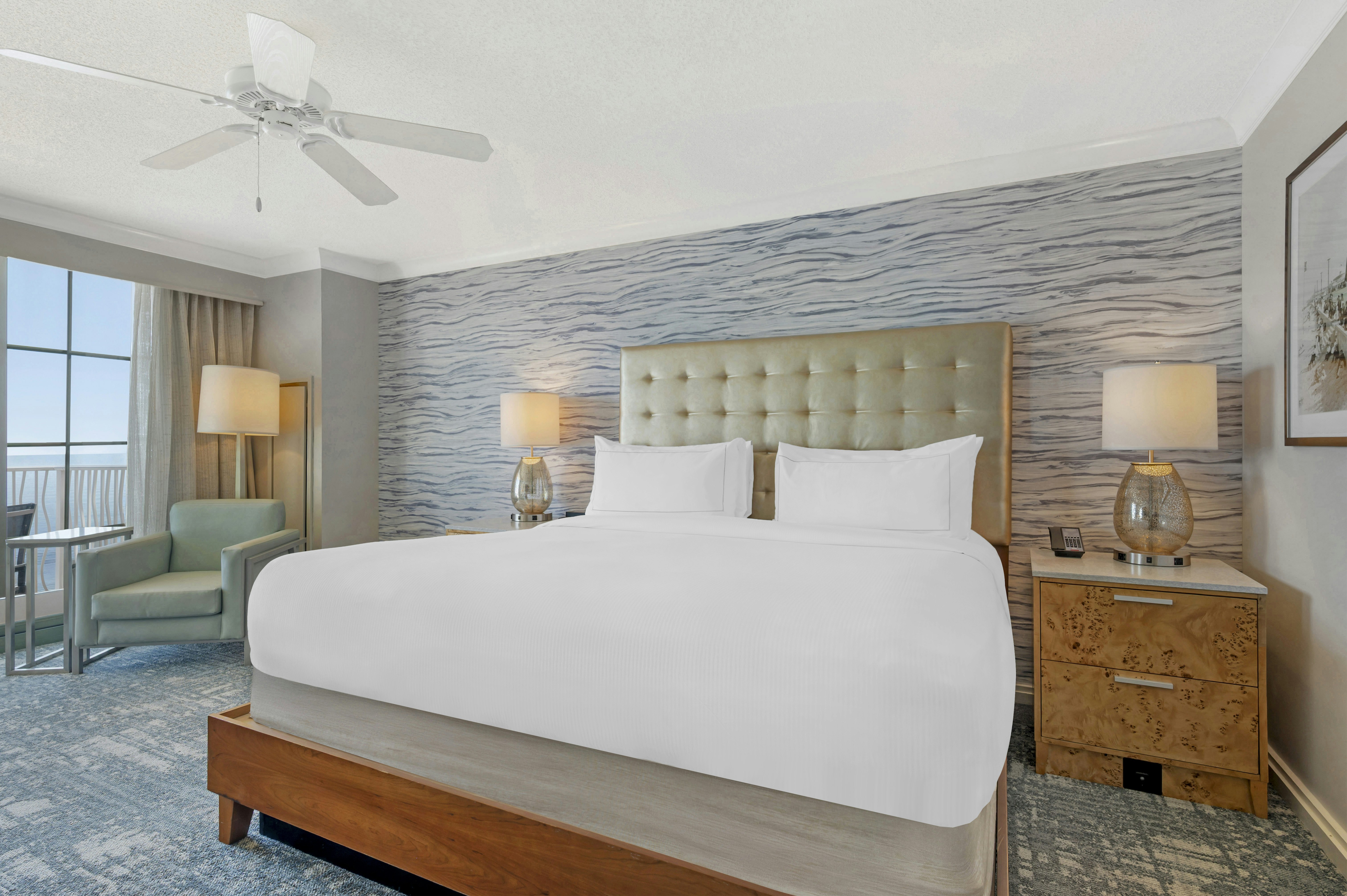 Room, King Bed, Ocean Front, High Floor