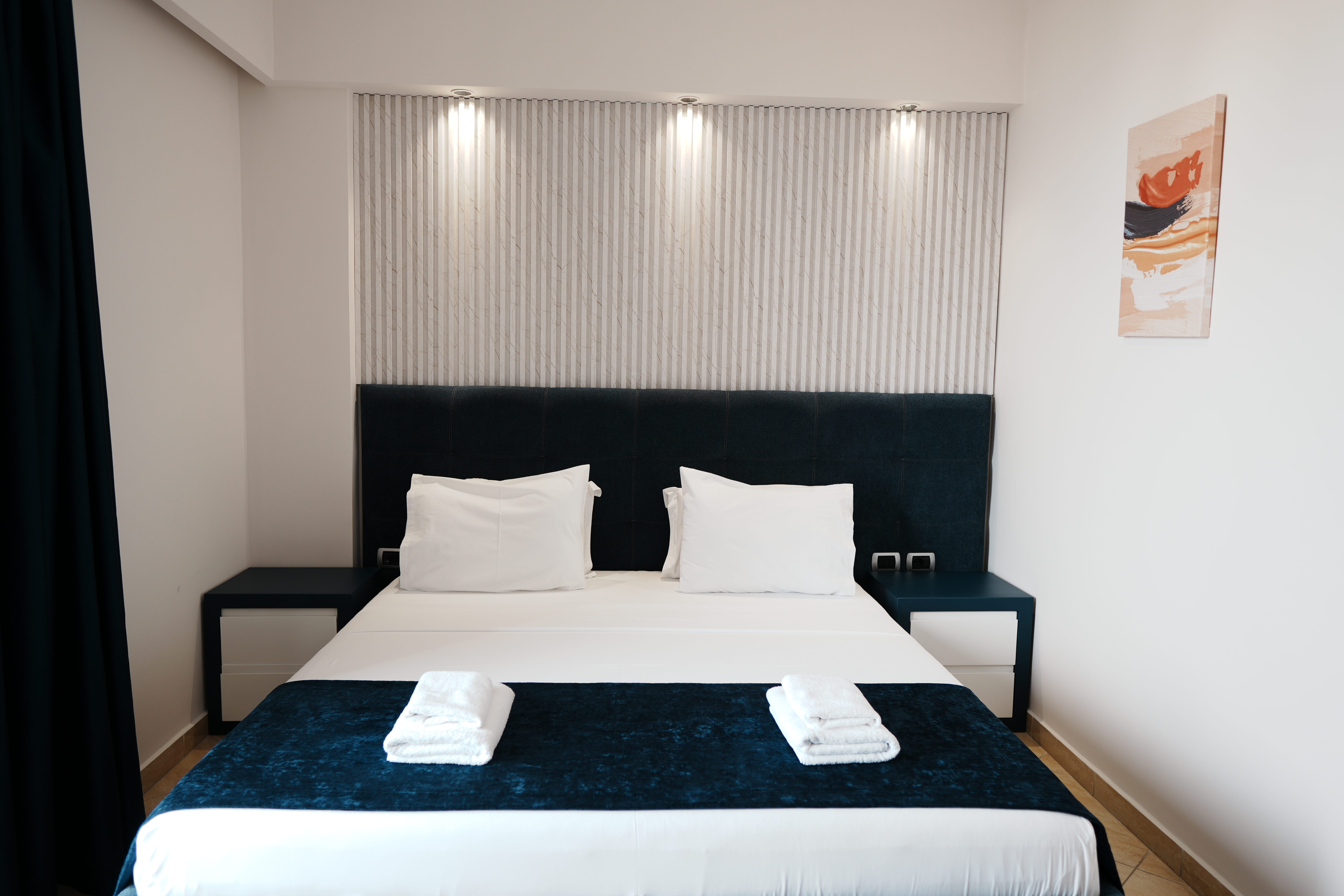 غرفة سوبيريور بسرير مزدوج بإطلالة على البحر بشرفة، Blue Sky Hotel 3/10