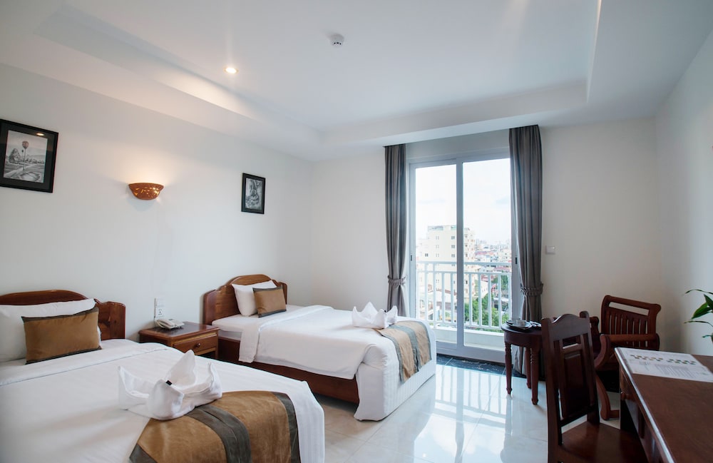 غرفة سوبيريور بسريرين منفصلين بإطلالة على المدينة، RELAX HOTEL 2/4