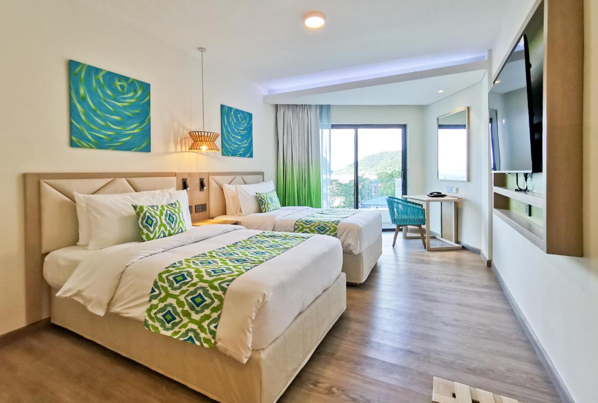 Semi Room, Deluxe, 2 Semi Double Beds