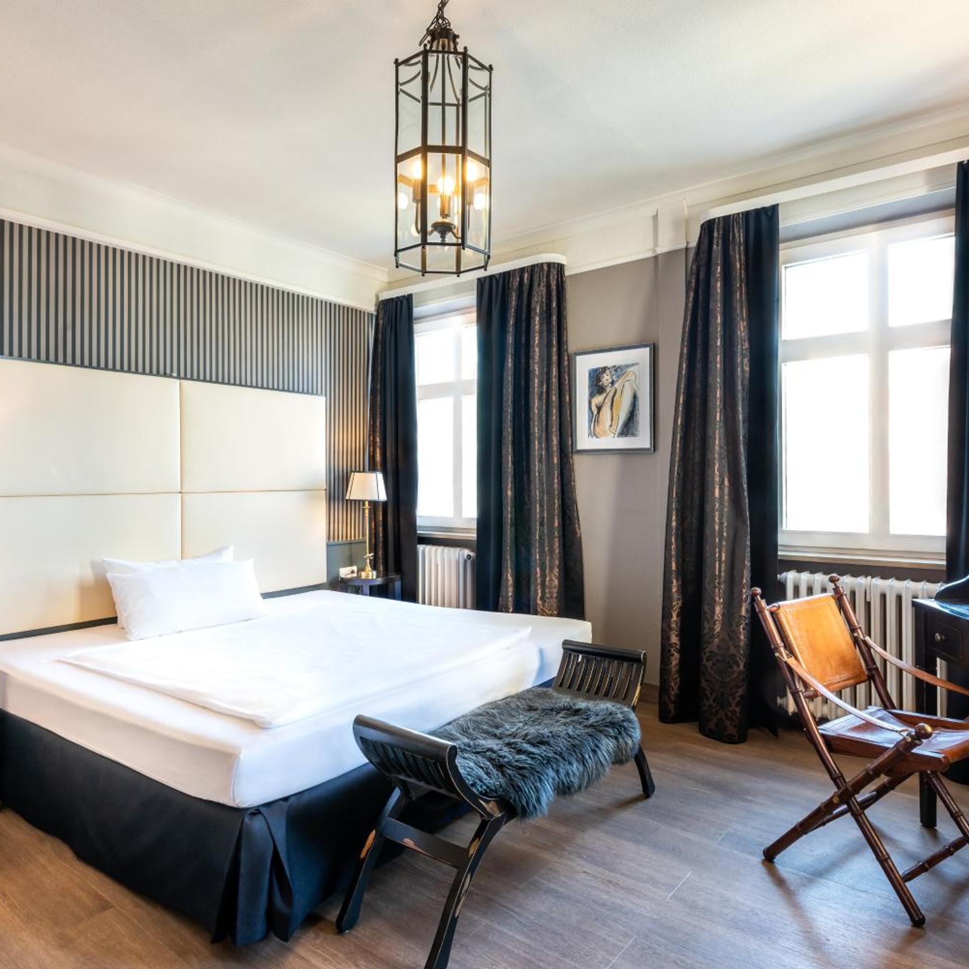 غرفة سوبيريور بسرير كينج، Hotel Wurzburger Hof 5/10