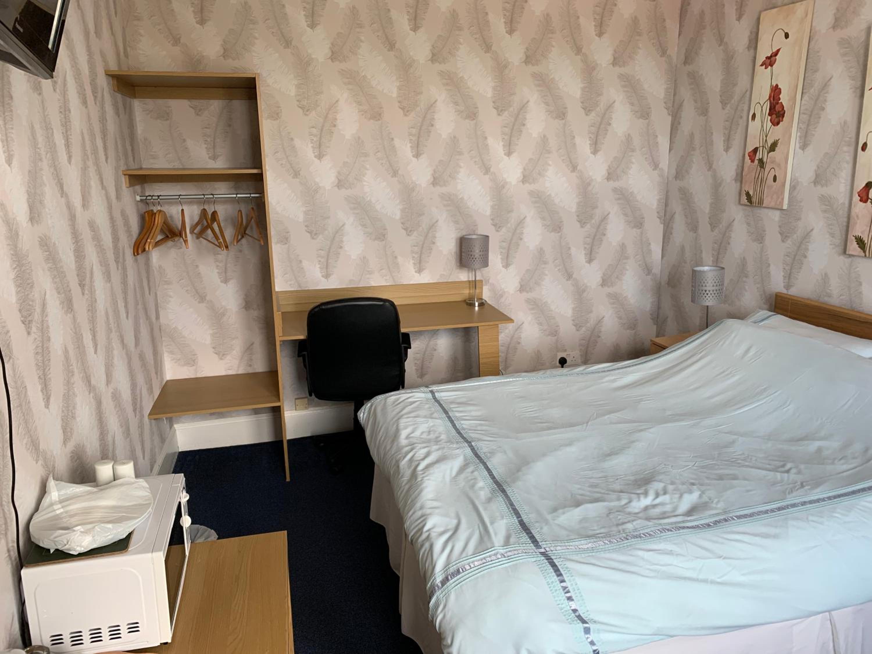 Room, Double Bed, Shared Bathroom