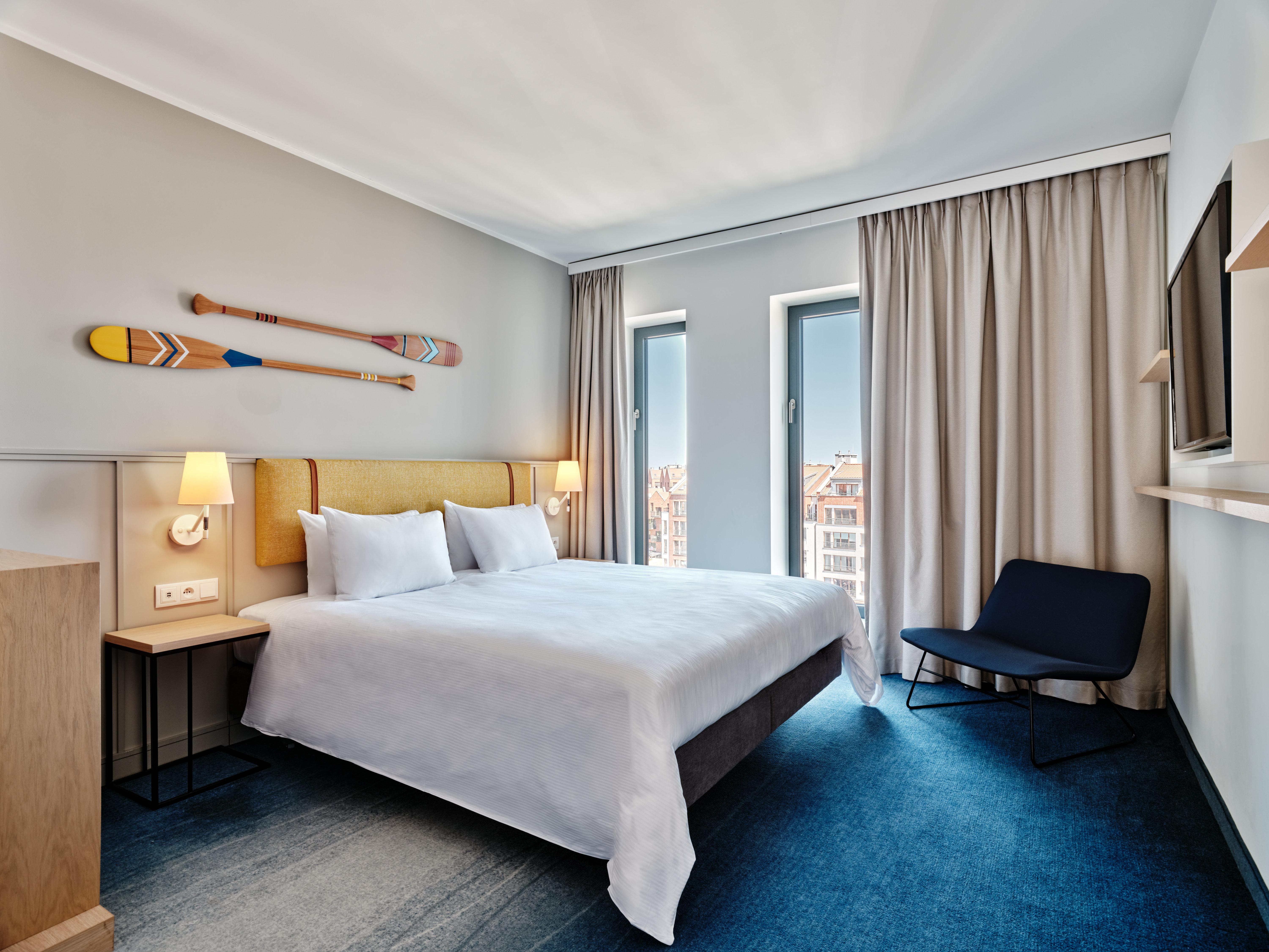 غرفة قياسية بسرير مزدوج، Holiday Inn Gdansk - City Centre 4/8