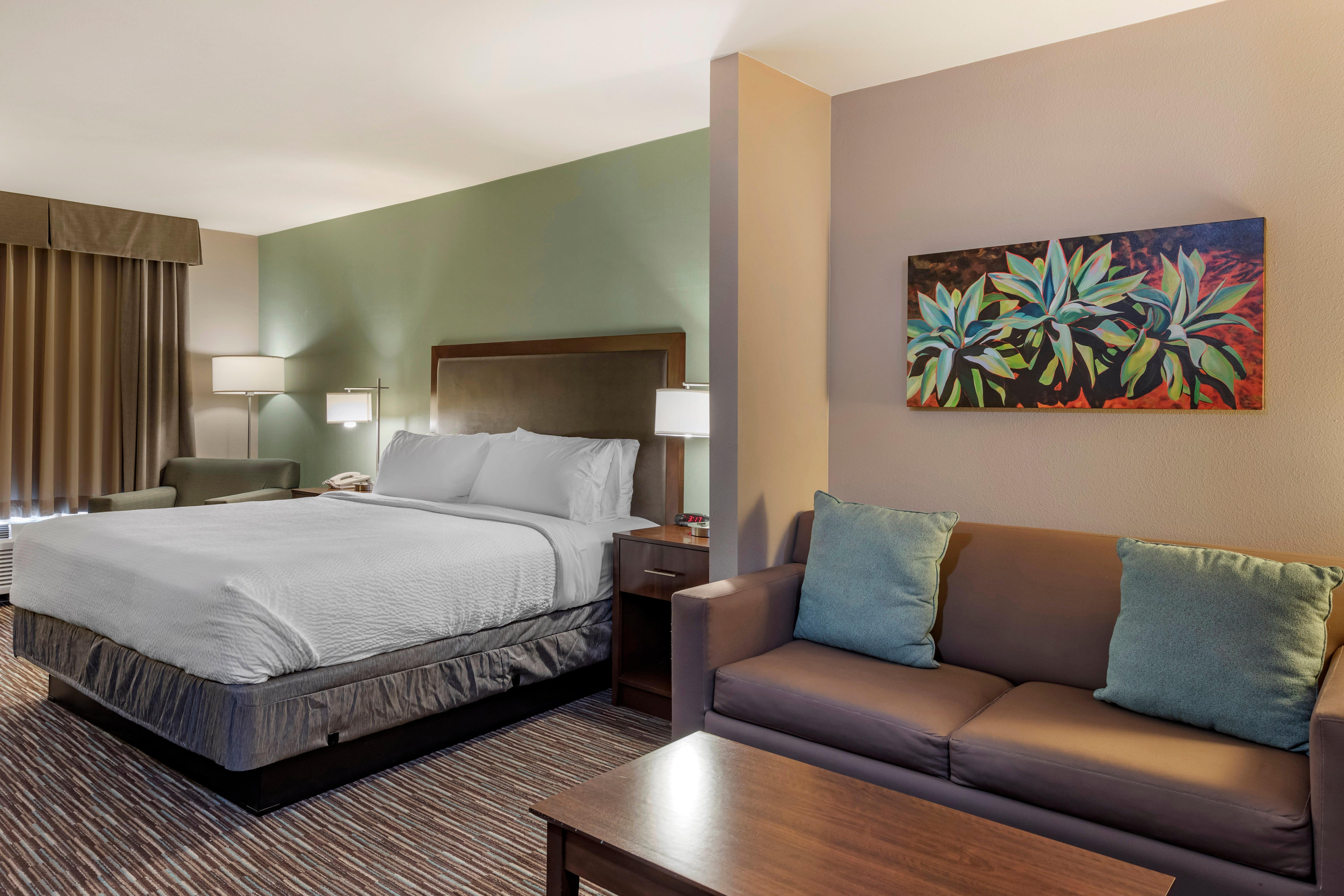 غرفة بسرير كينج، Holiday Inn Express Hotel & Suites Indio - Coachella Valley 6/7