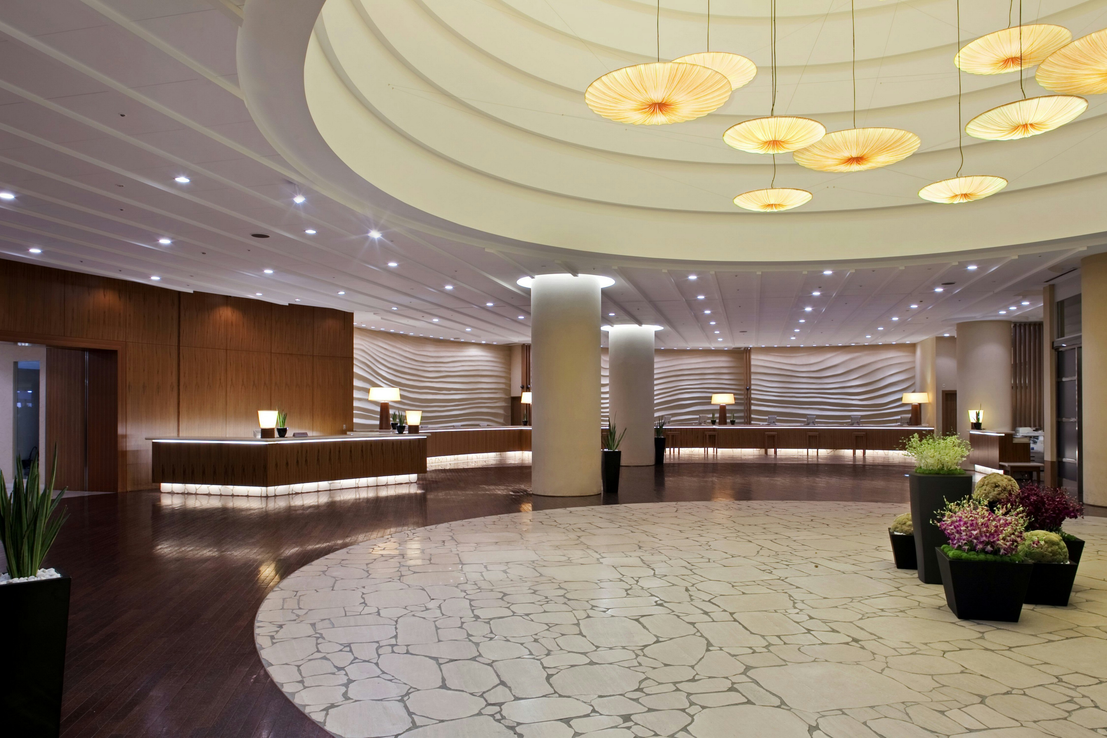 Lobby at Hilton Fukuoka Sea Hawk, FUKUOKA