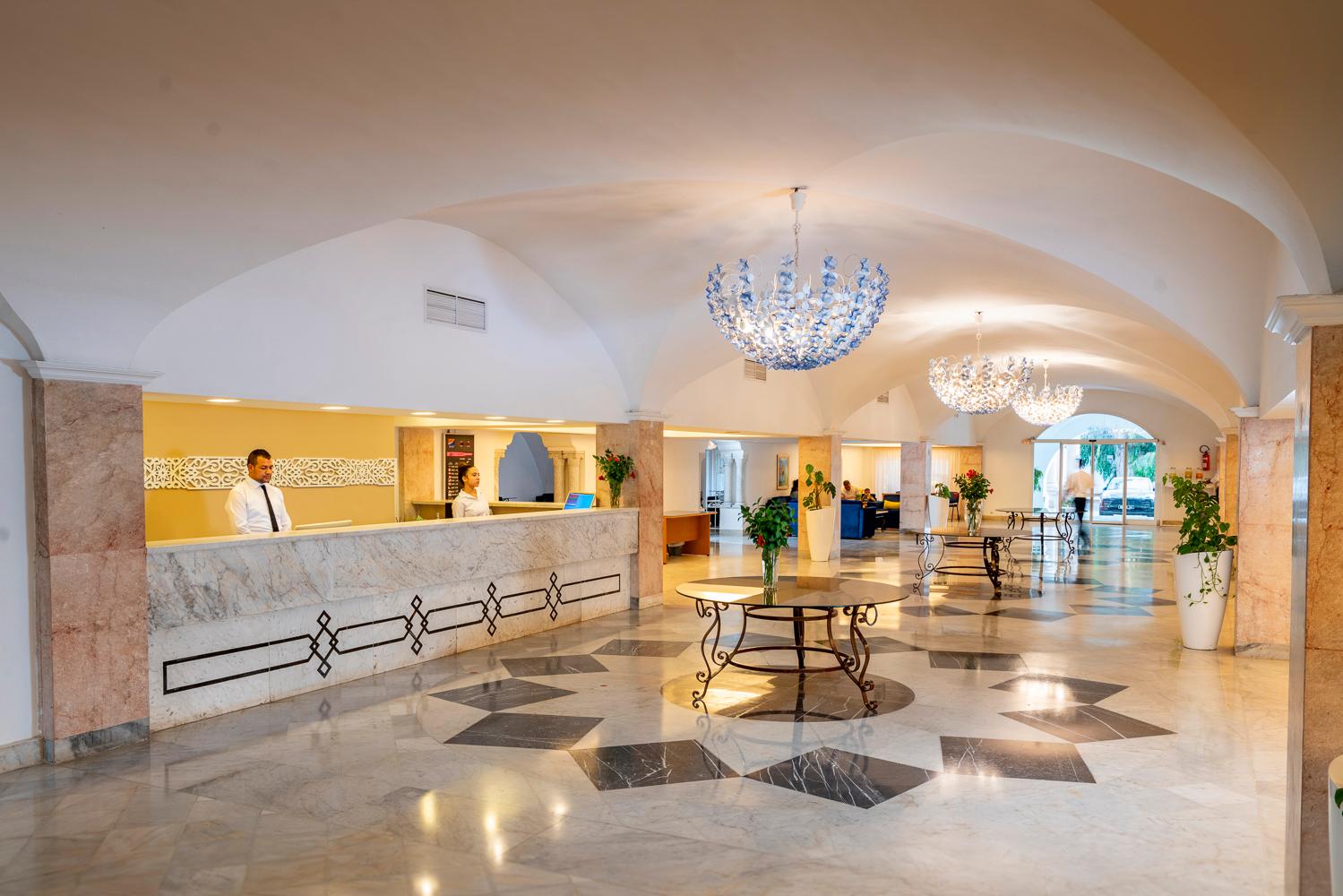 Lobby at Le Hammamet Hotel, HAMMAMET