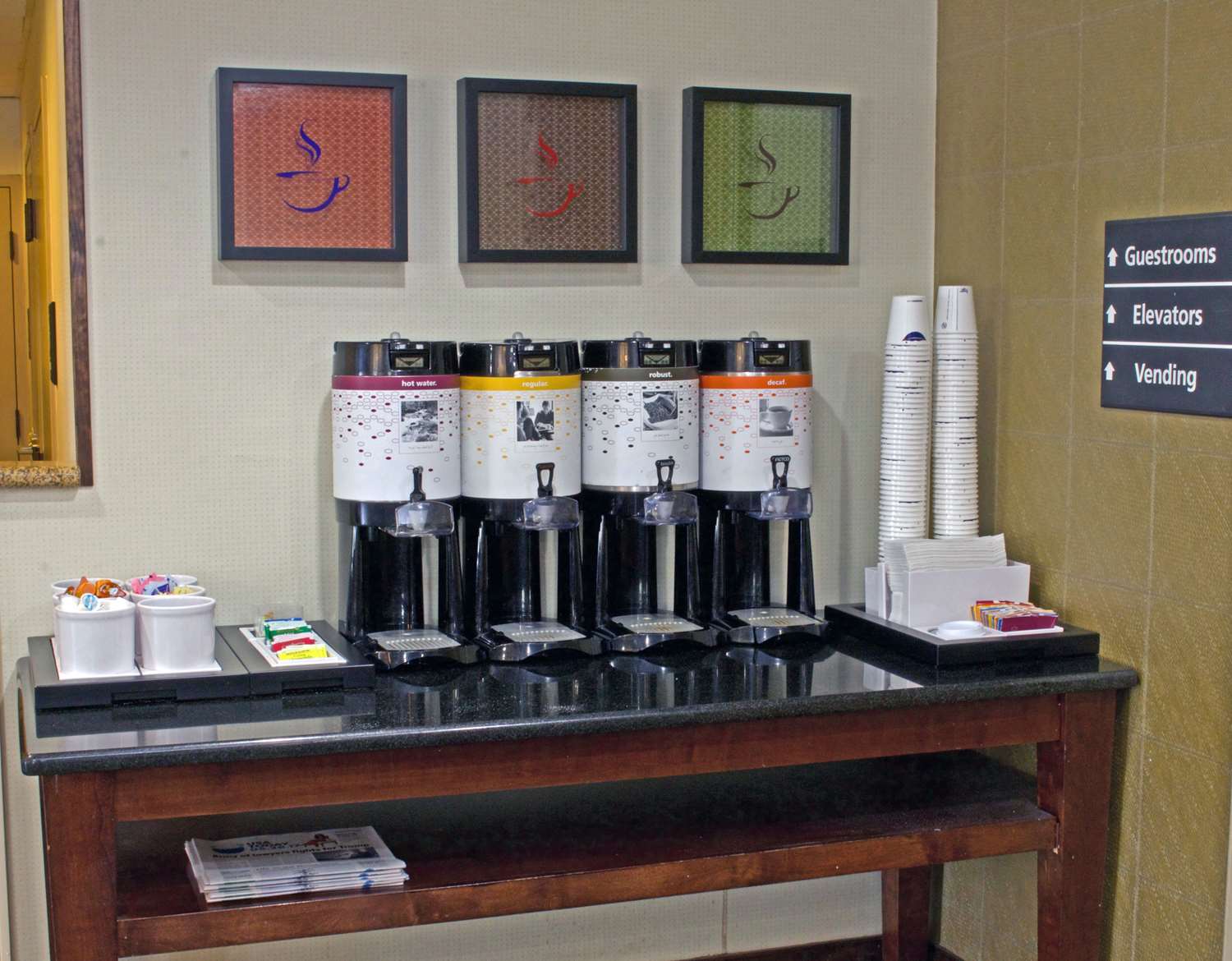 work area