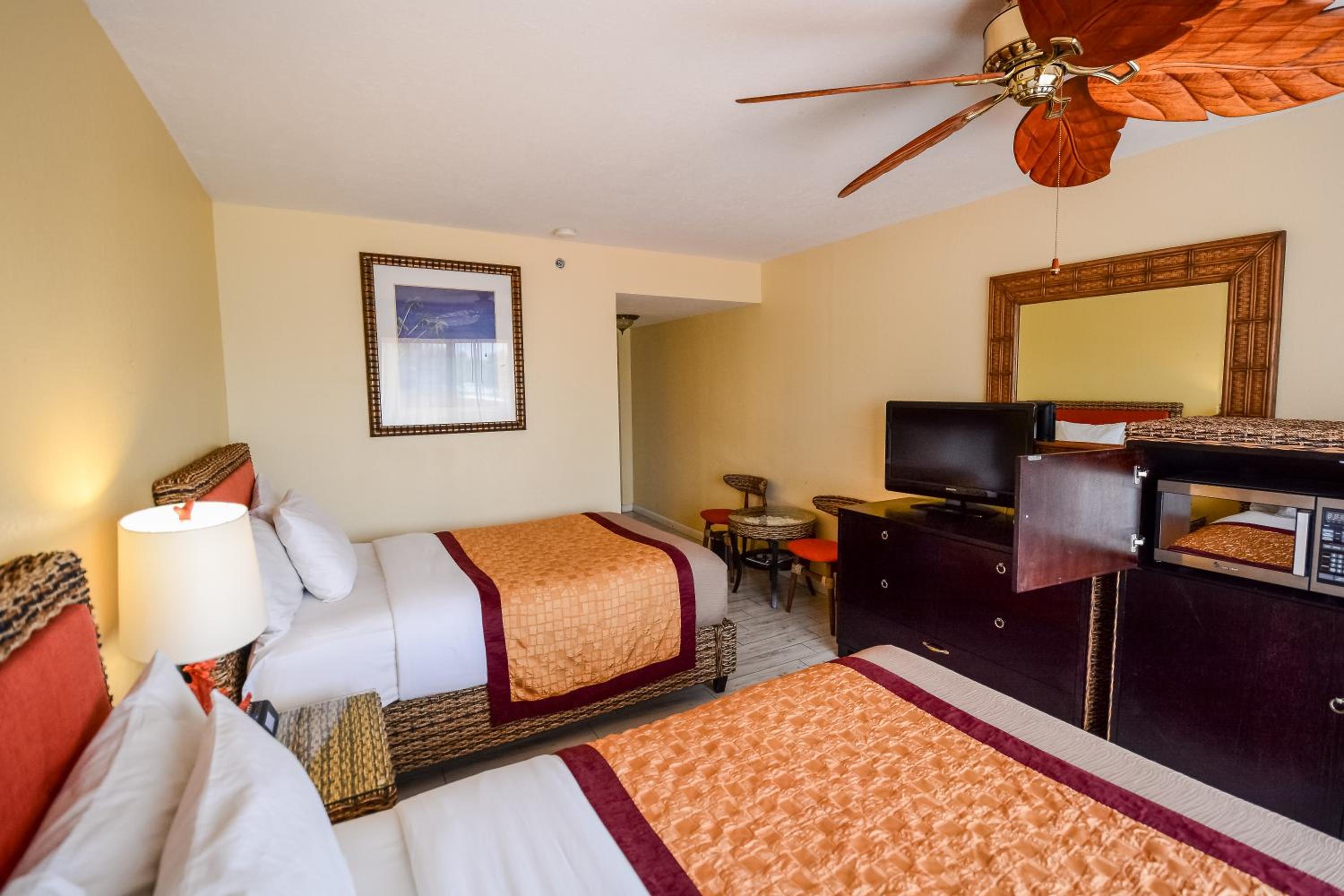 Room, 2 Double Beds, Sunset View, Balcony