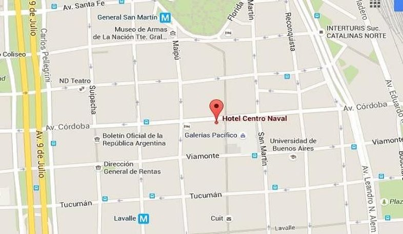 Hotel Centro Naval 5/36