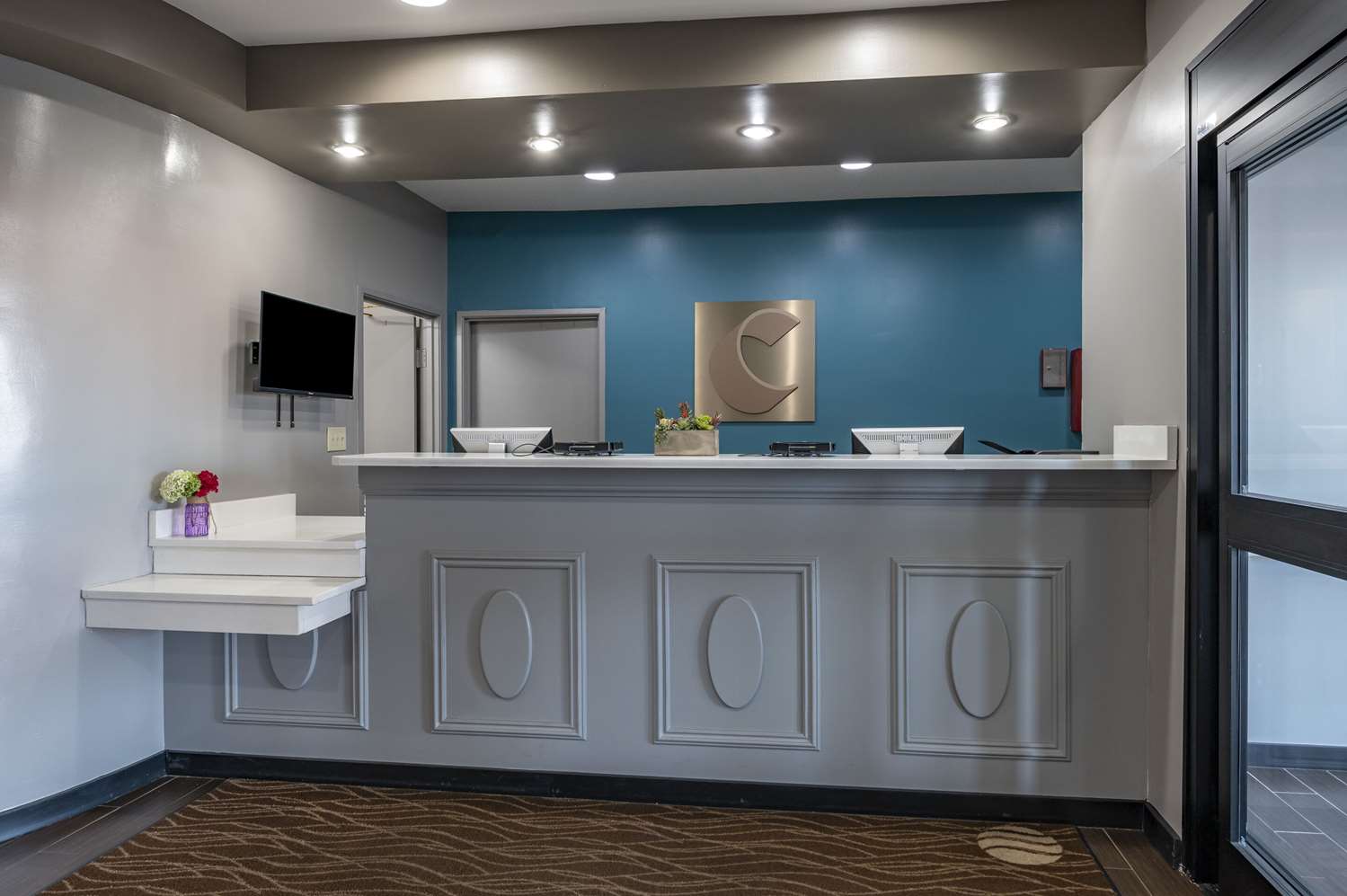 Lobby at Comfort Inn Plainfield - Indianapolis Airport, PLAINFIELD - IN