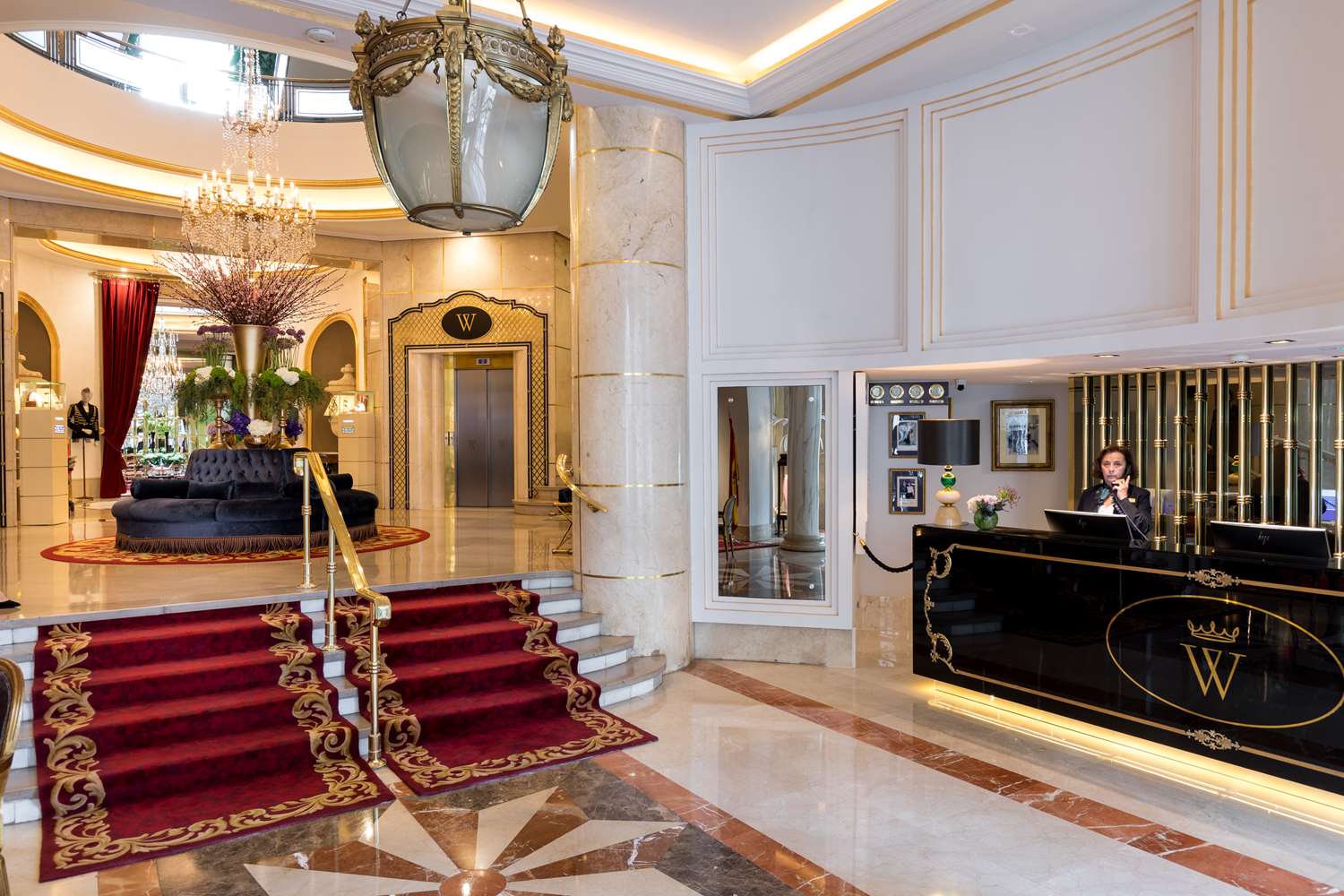 Lobby at Wellington Hotel Spa Madrid, MADRID