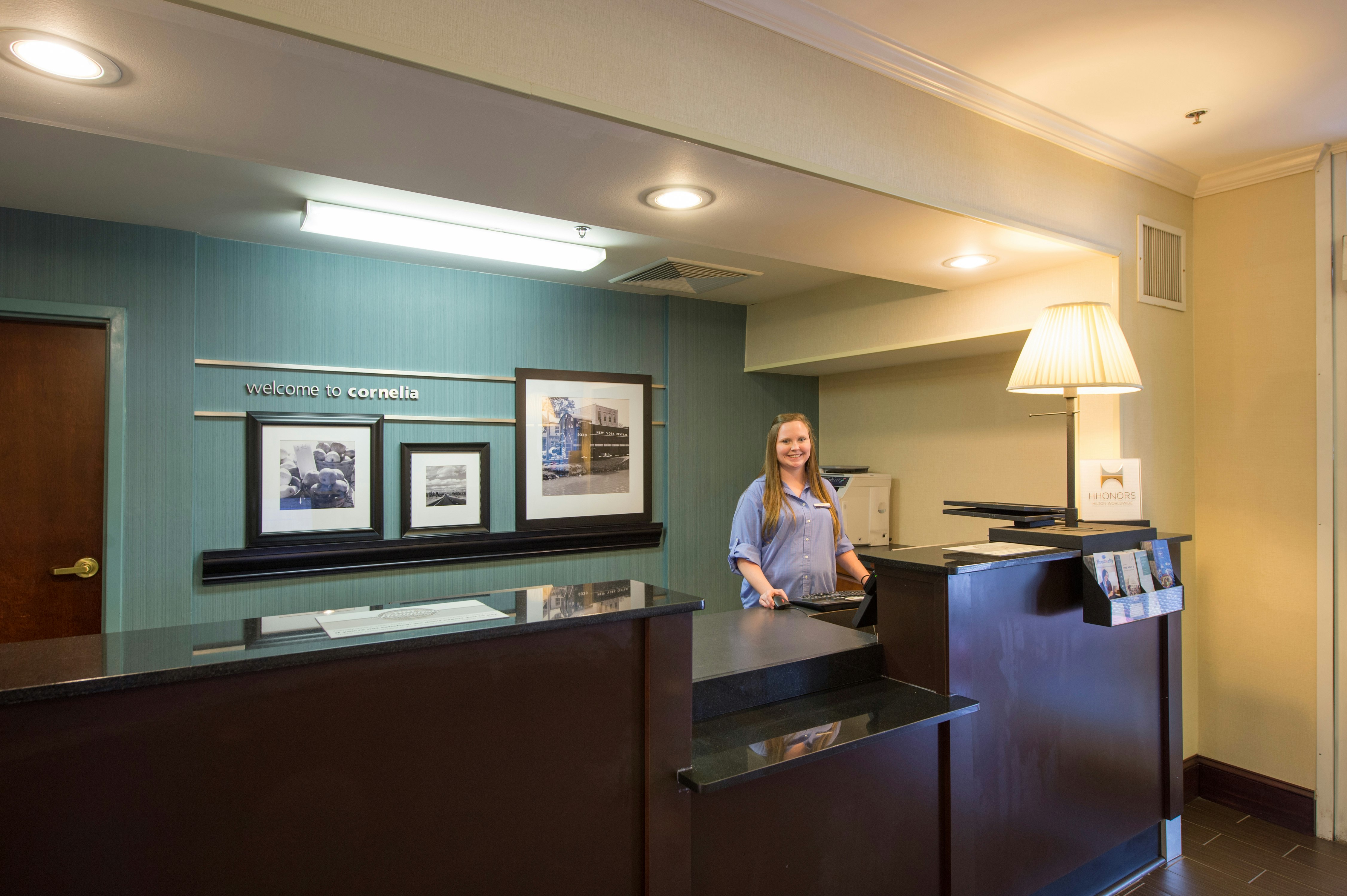 Lobby at HAMPTON INN CORNELIA GA, CORNELIA - GA